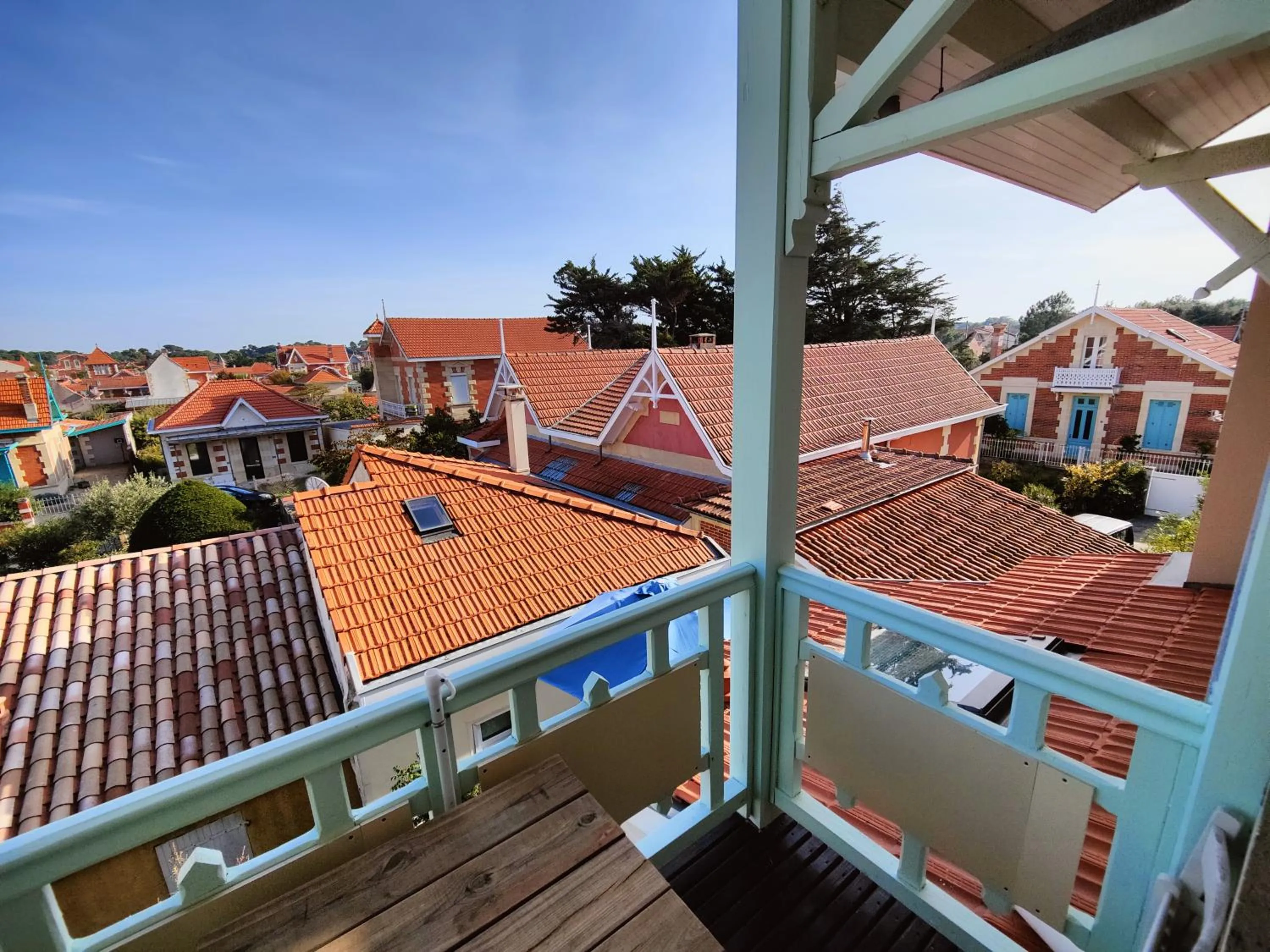 Balcony/Terrace in Hôtel Michelet Plage