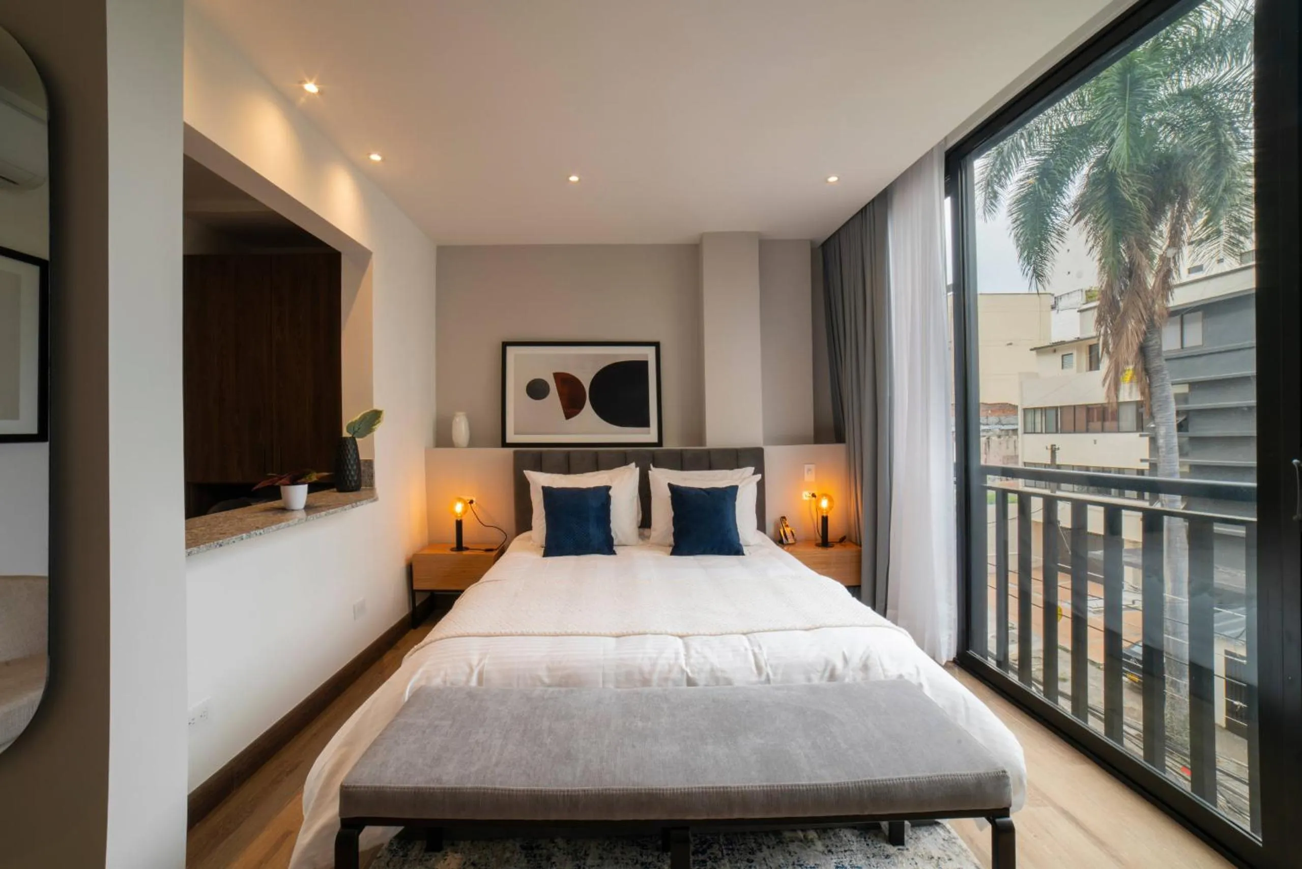 Bed in Cali River Suites by Yellowkey Capital