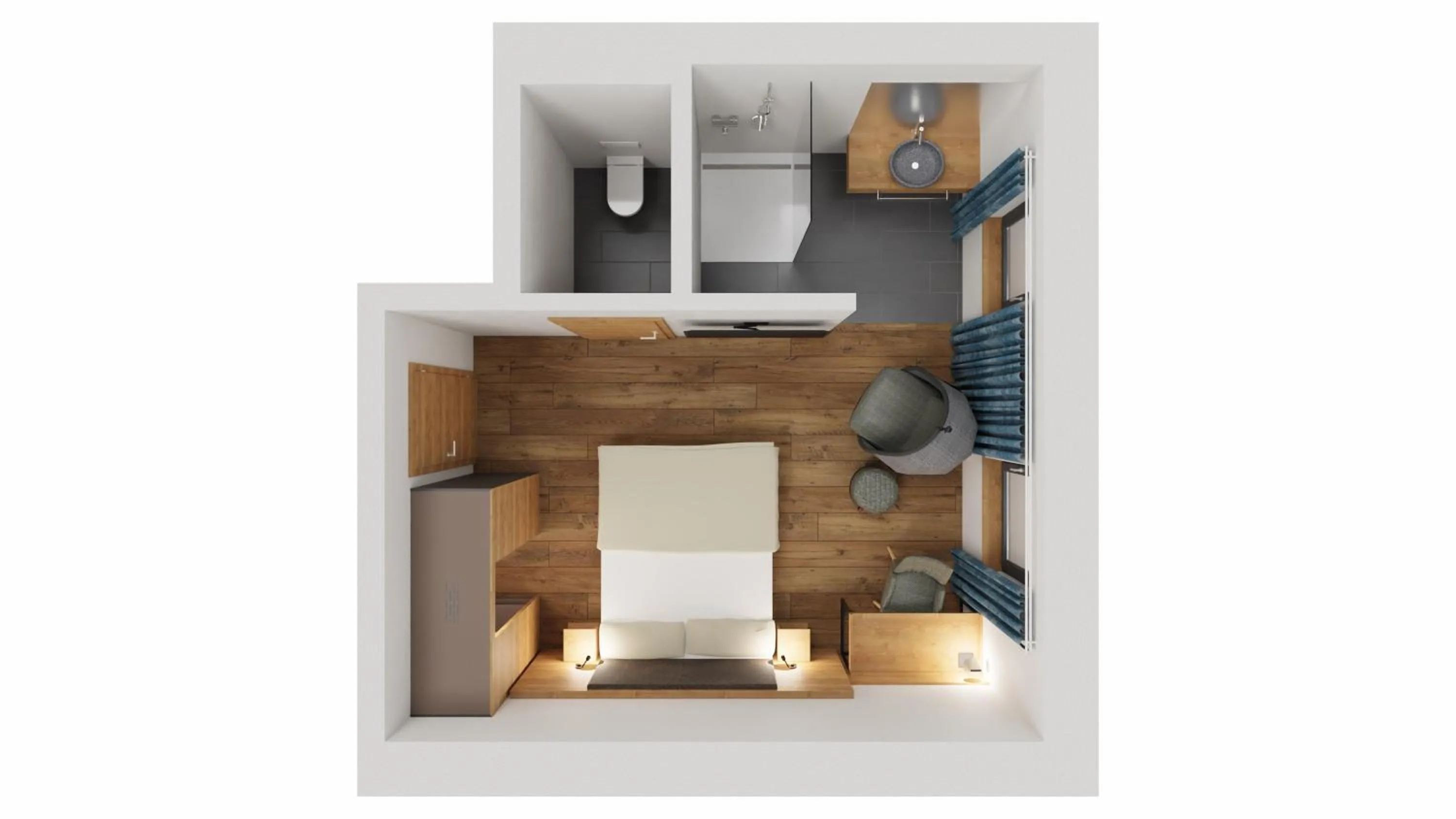 Floor plan in Schnitzers Dahoam - Hundefreundlich