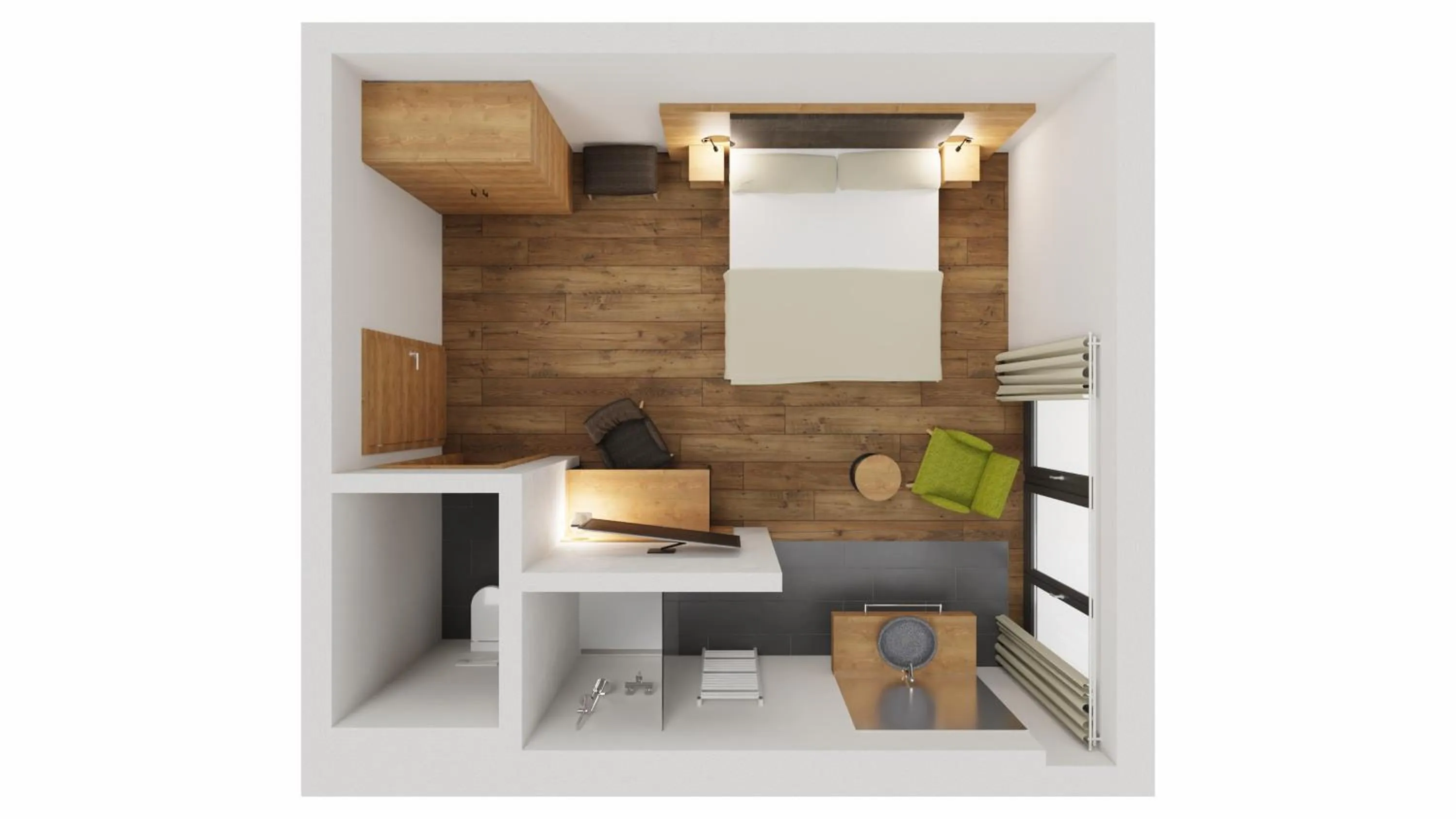 Floor plan in Schnitzers Dahoam - Hundefreundlich