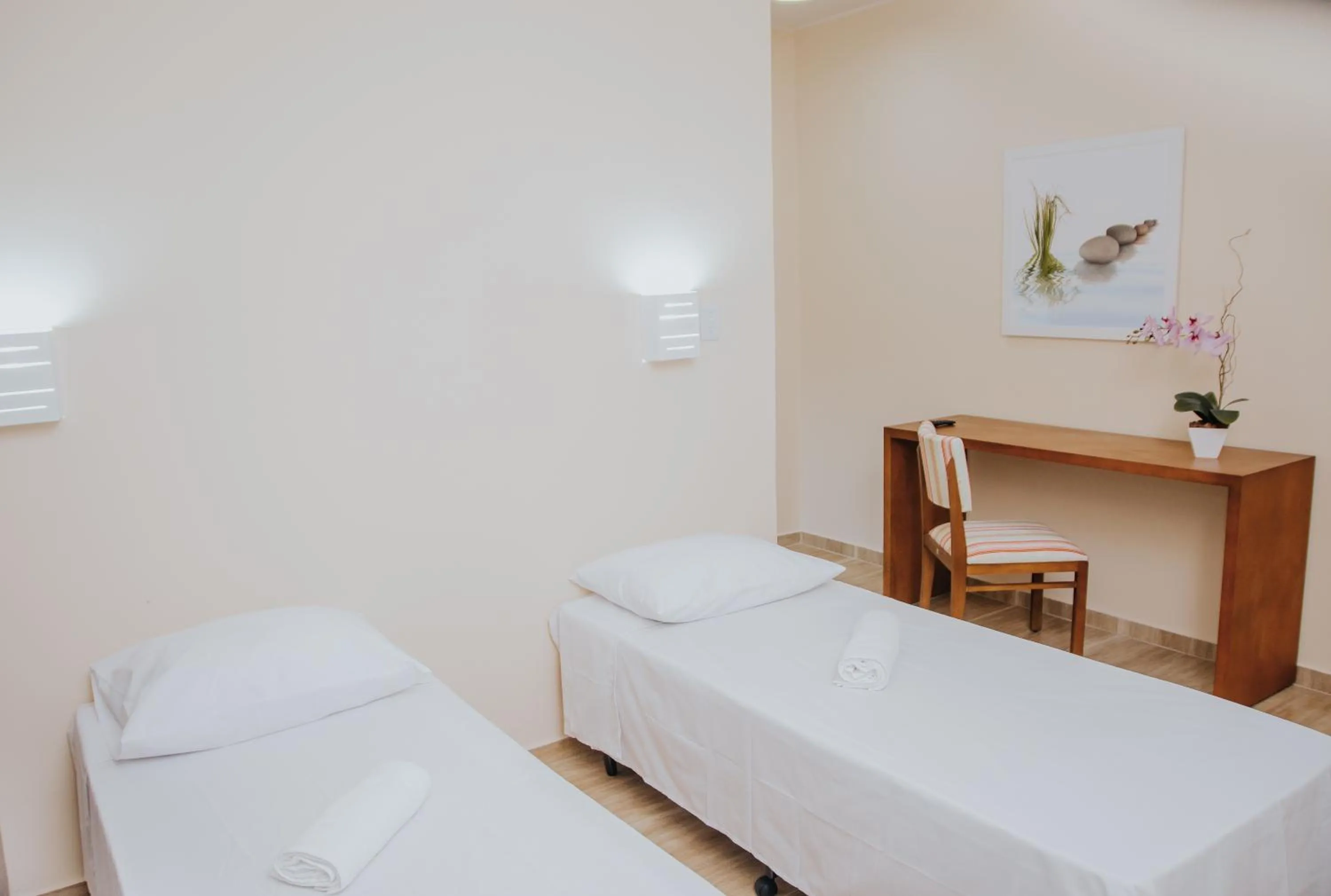 Bed in Pousada La Brisa