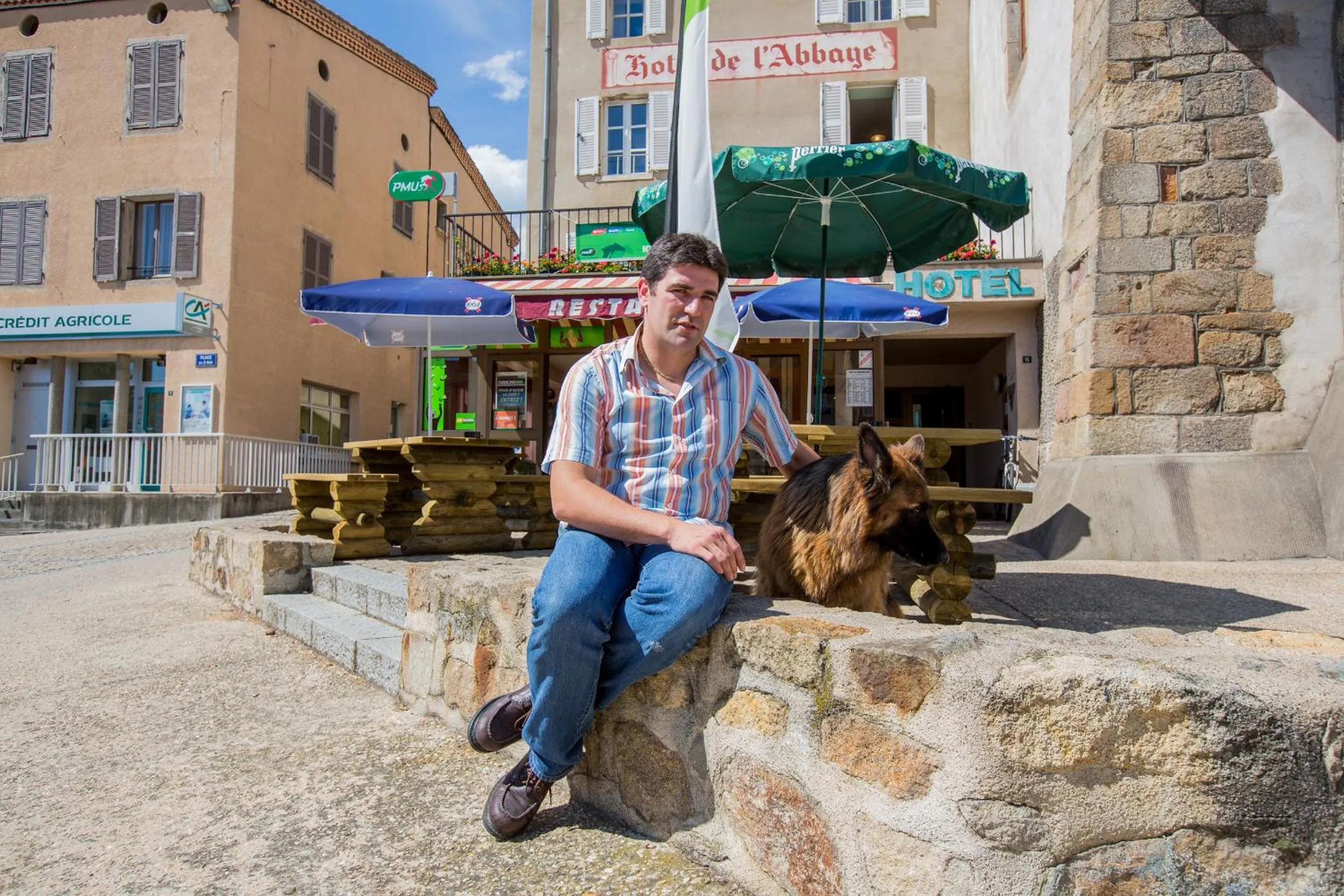People in Hotel De L'Abbaye