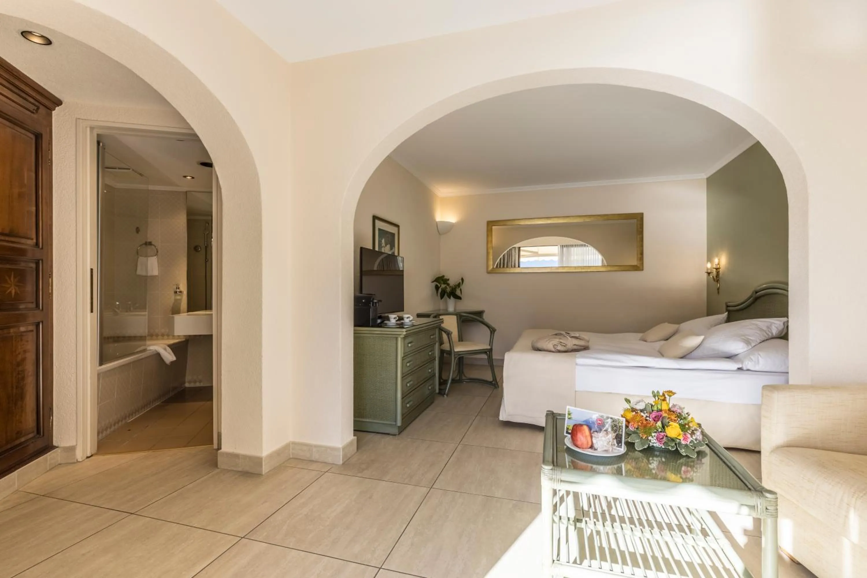 Bed in Boutique Hotel La Rocca