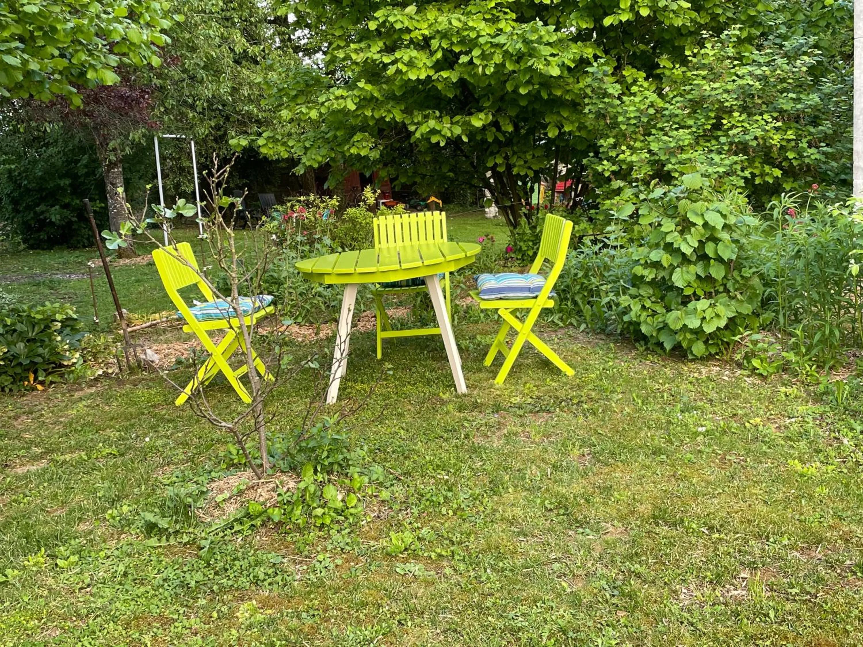Garden in Chambres d'hôtes dans une maison de caractère