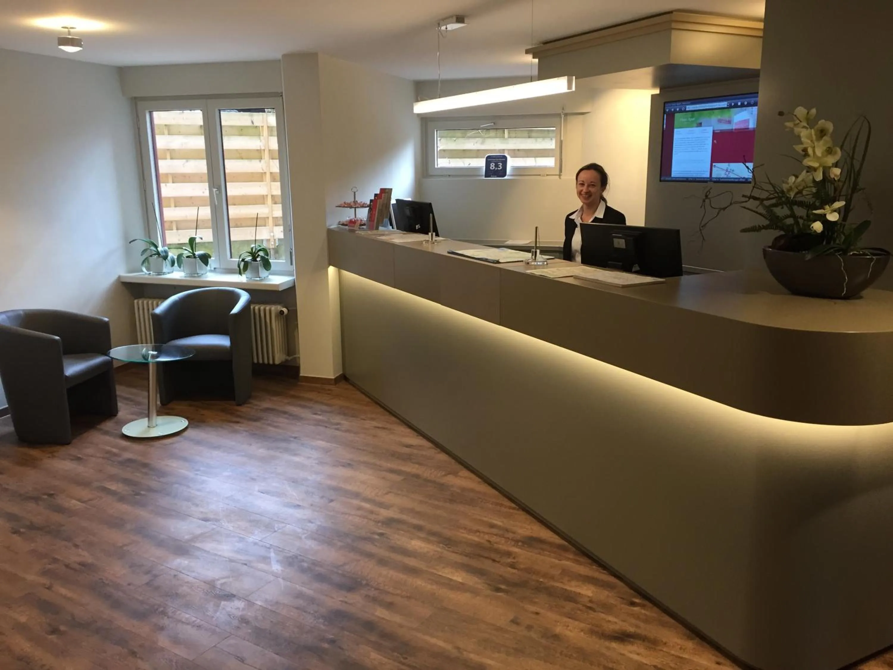 Lobby or reception in Central Hotel-Apart München