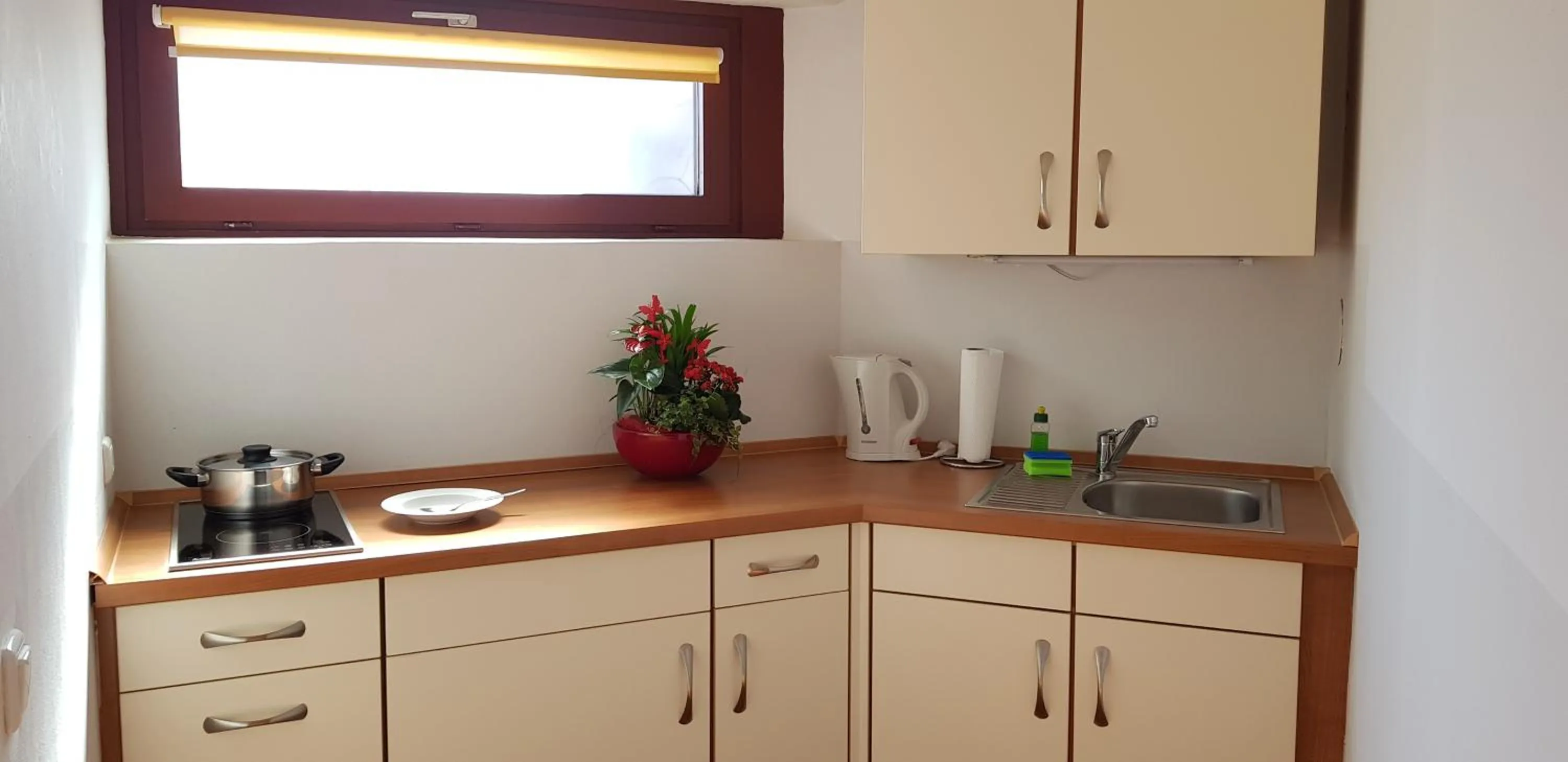 Kitchen or kitchenette in Central Hotel-Apart München