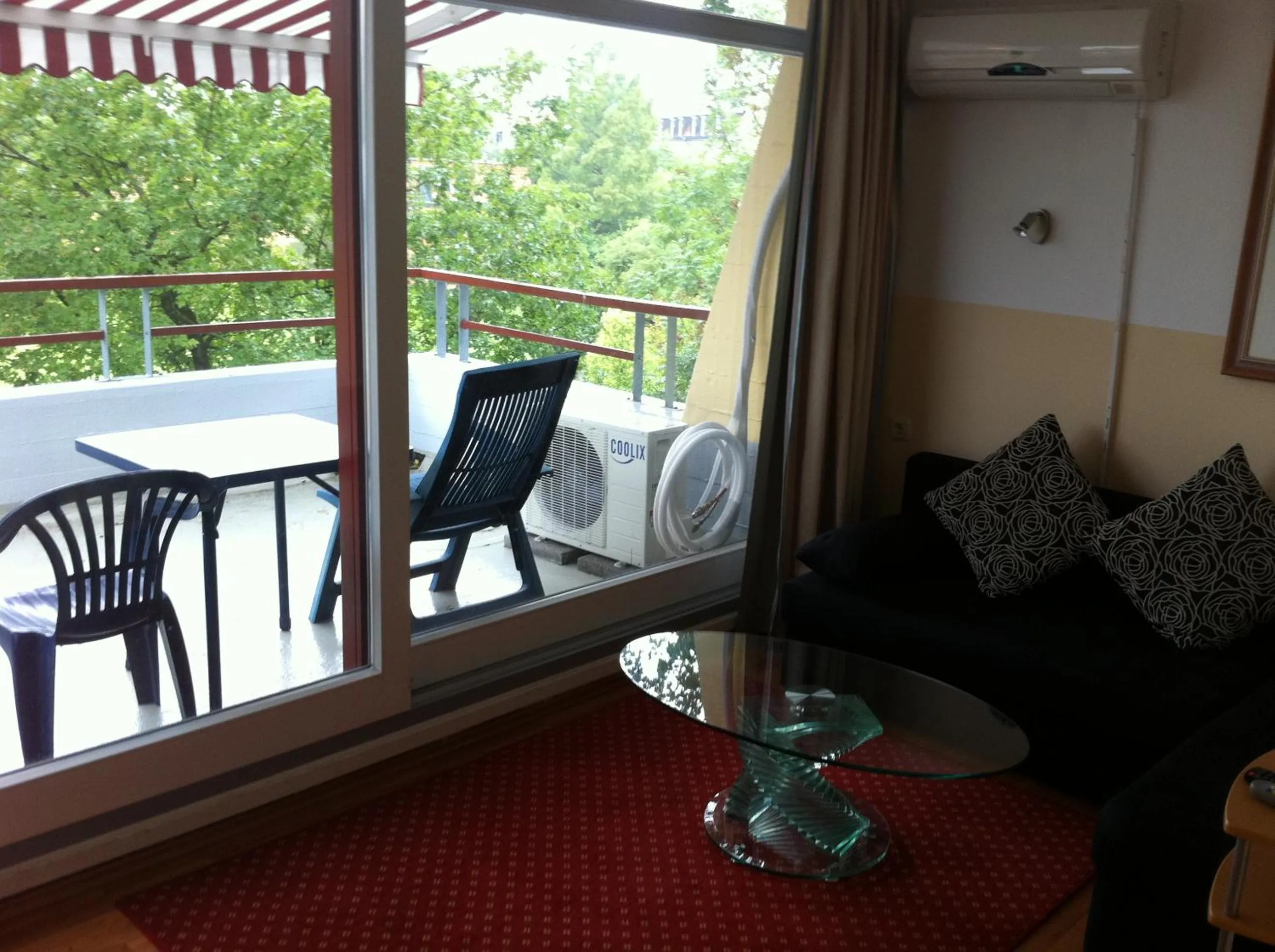 Balcony/Terrace in Central Hotel-Apart München