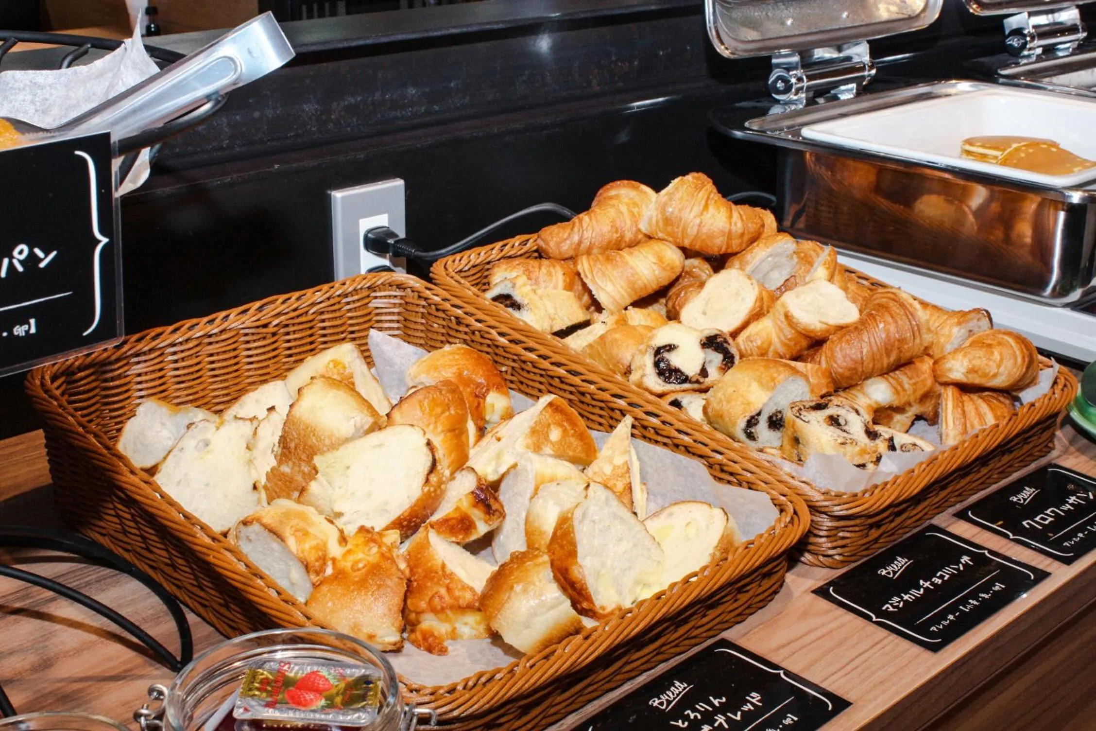 Buffet breakfast in KOKO HOTEL Sapporo Ekimae