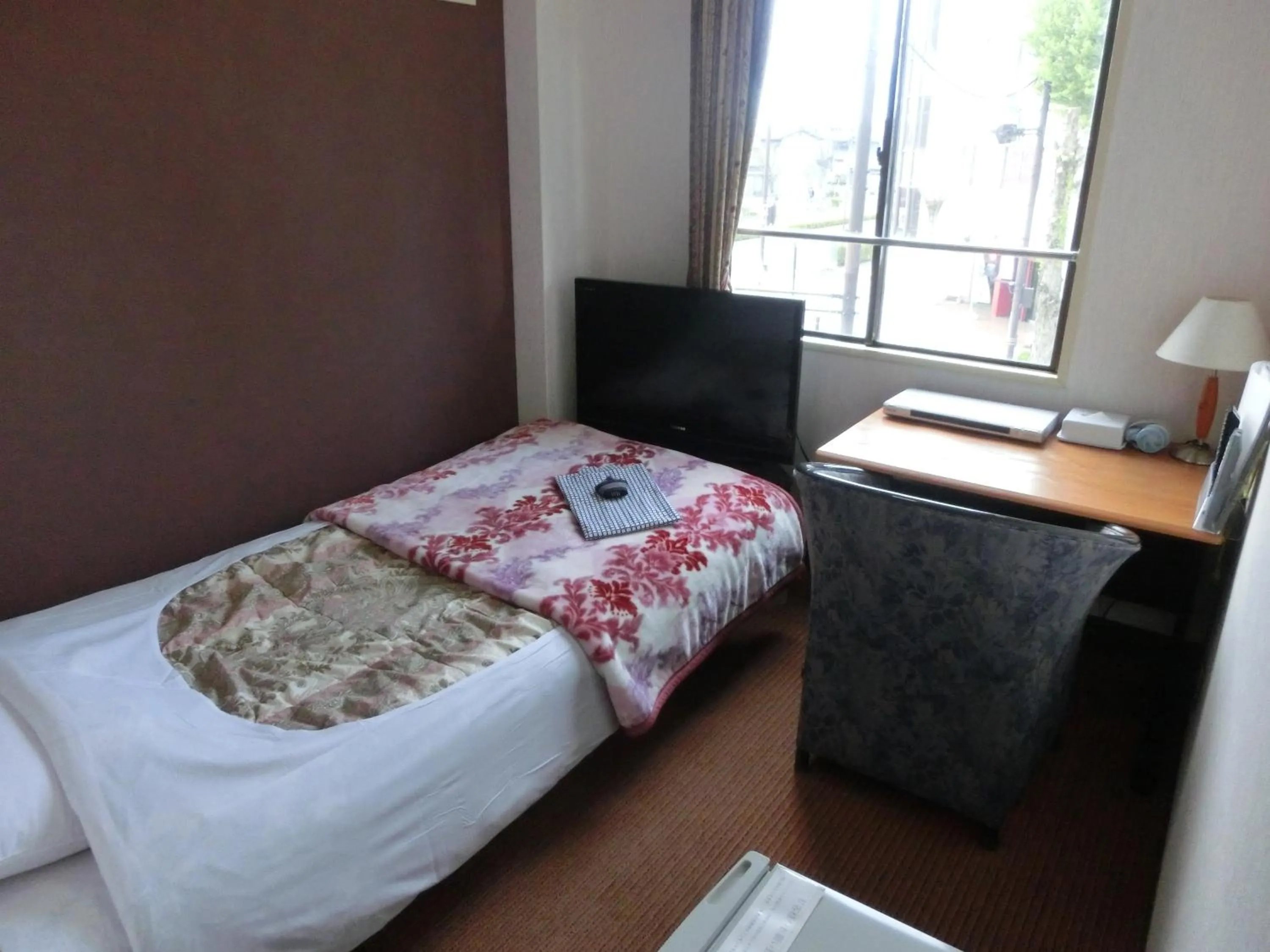 Bed in Biz Hotel Shiojiri Ekimae