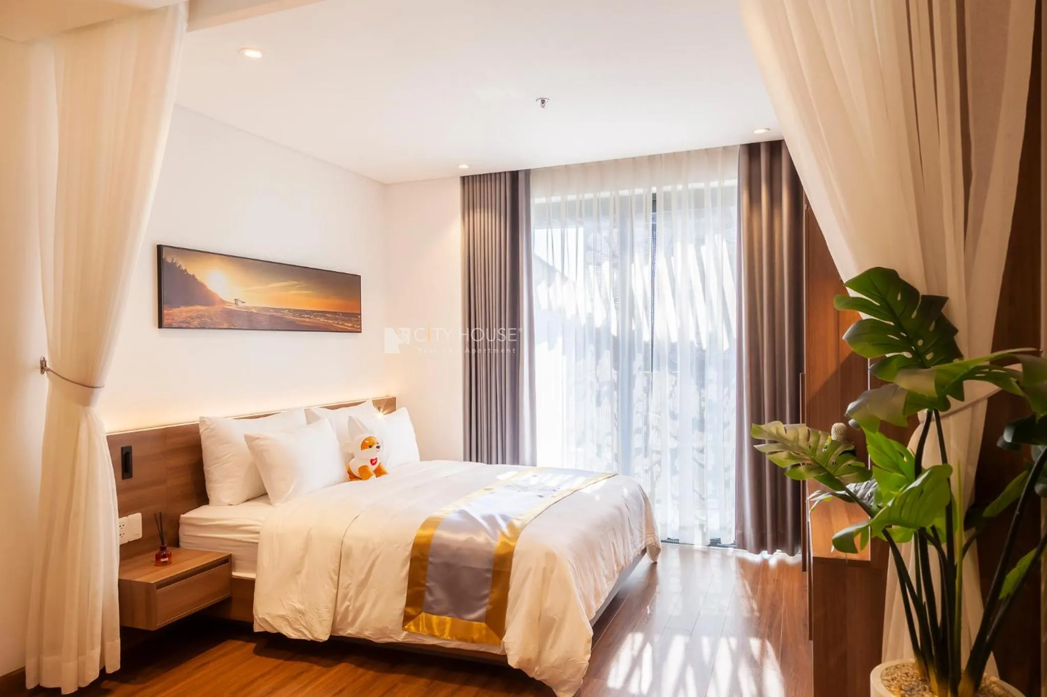 Bedroom, Bed in CityHouse - Kim Nguyên