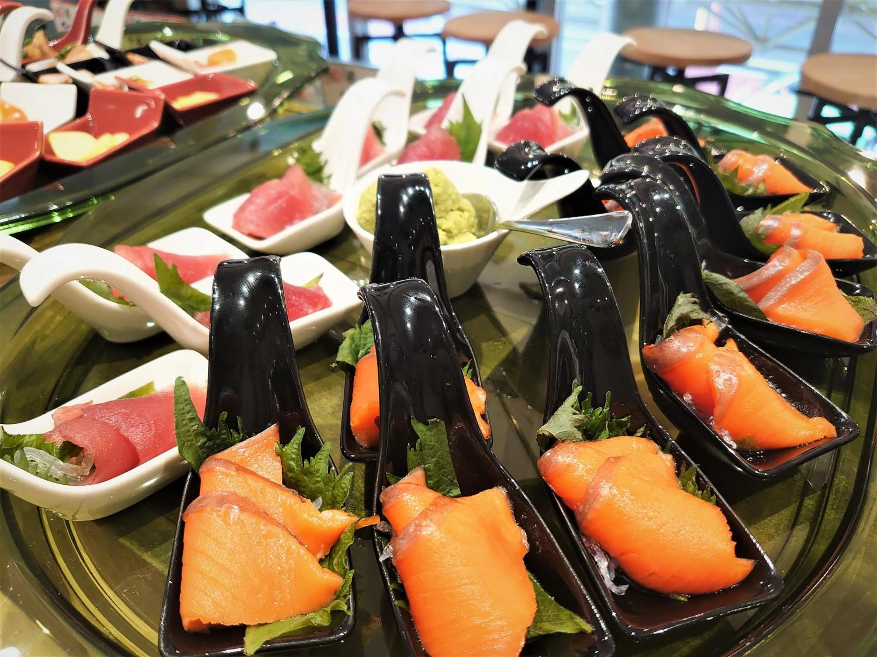 Buffet breakfast in Green Rich Hotel Miyazaki Tachibandori 2 (Artificial hot spring Futamata Yunohana)