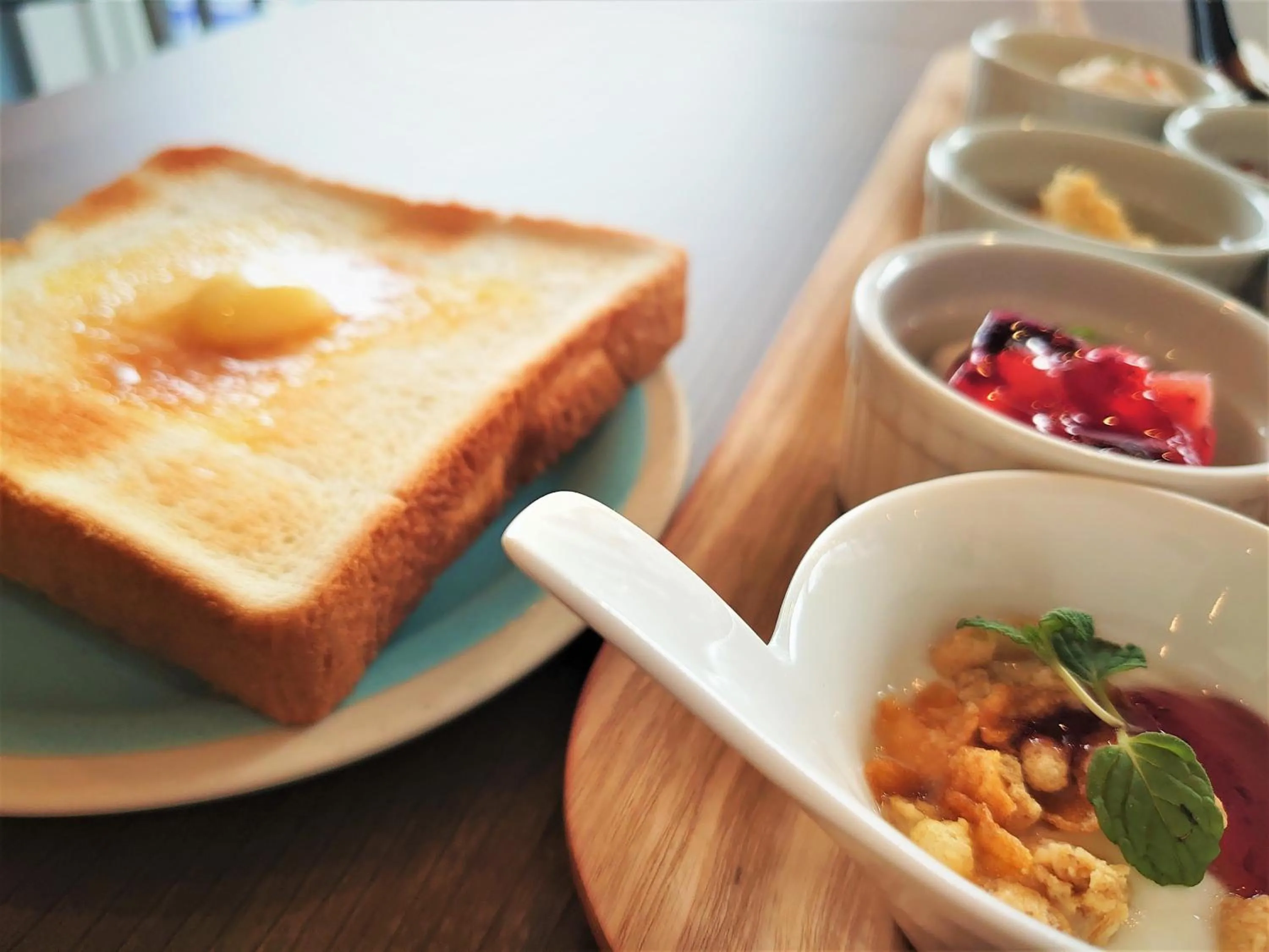 Buffet breakfast in Green Rich Hotel Miyazaki Tachibandori 2 (Artificial hot spring Futamata Yunohana)