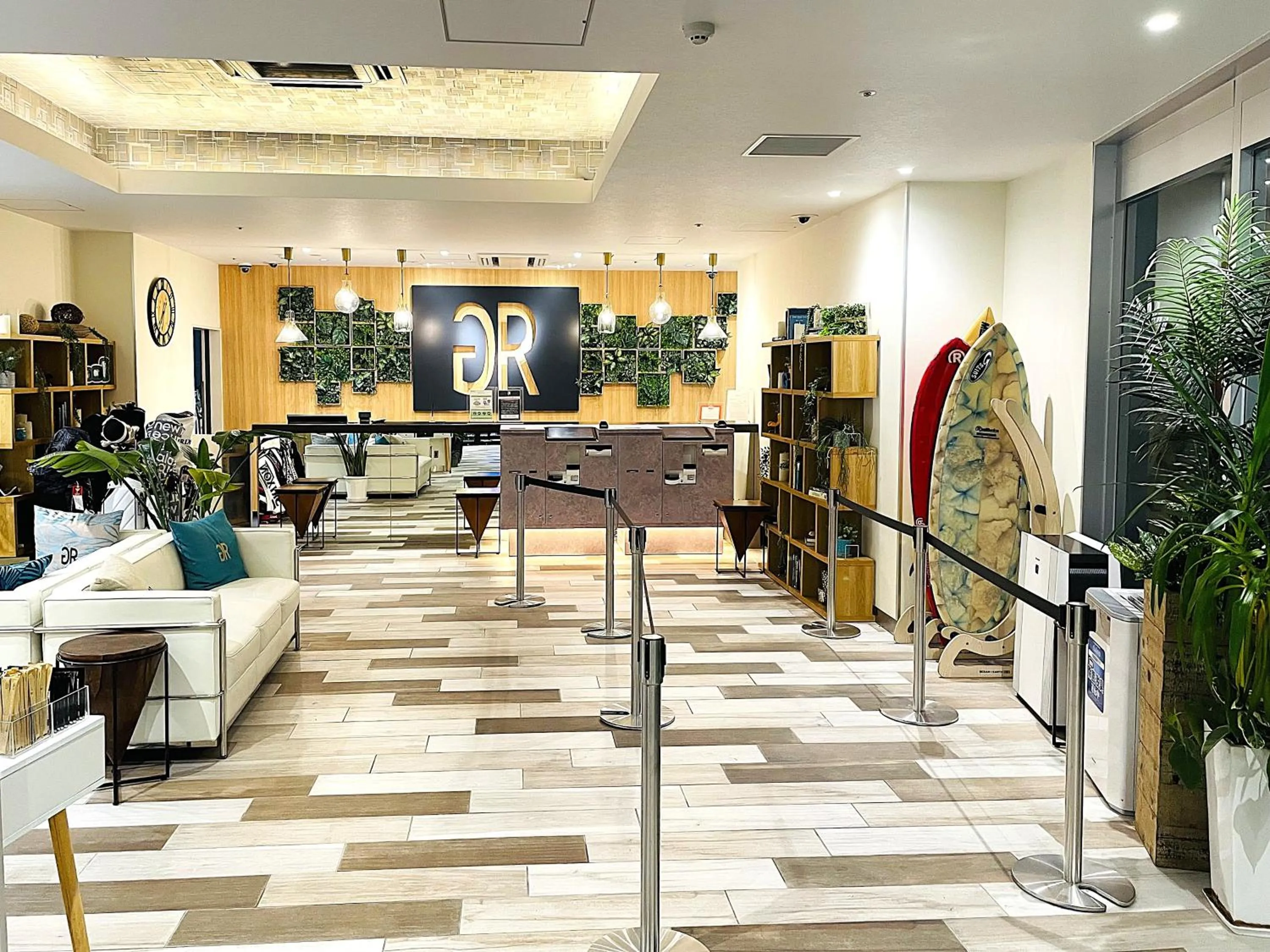 Lobby or reception in Green Rich Hotel Miyazaki Tachibandori 2 (Artificial hot spring Futamata Yunohana)