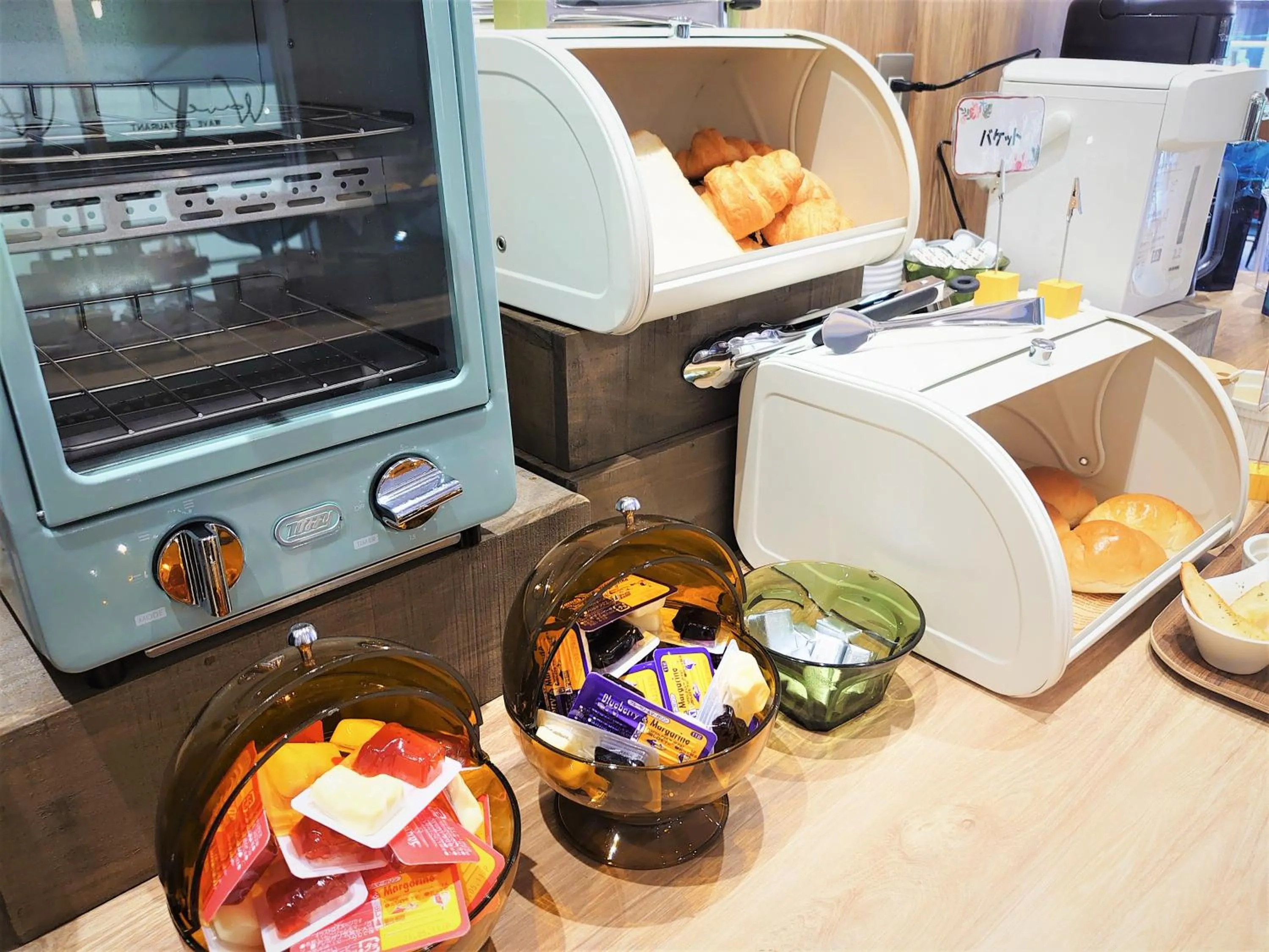 Buffet breakfast in Green Rich Hotel Miyazaki Tachibandori 2 (Artificial hot spring Futamata Yunohana)