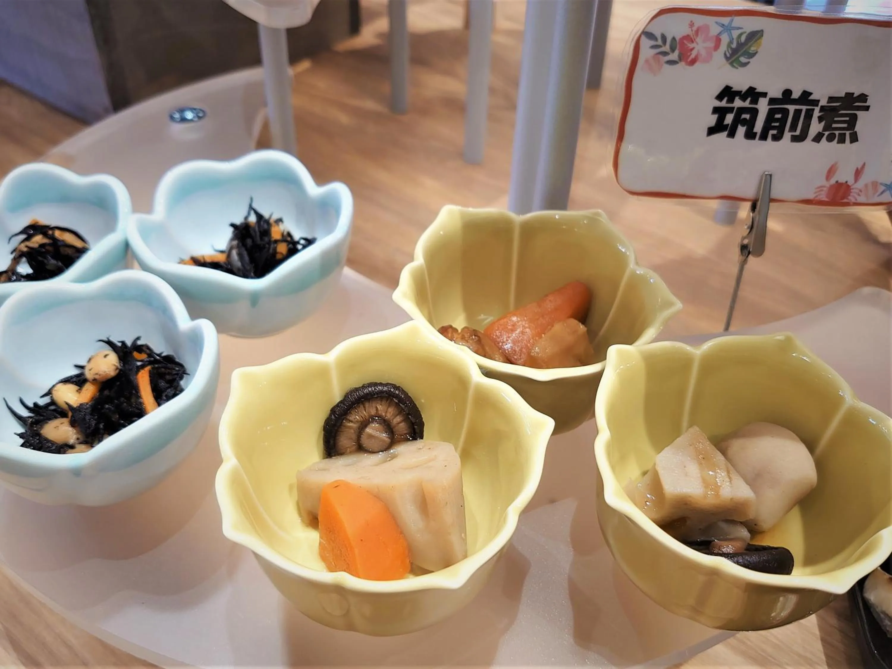 Buffet breakfast in Green Rich Hotel Miyazaki Tachibandori 2 (Artificial hot spring Futamata Yunohana)