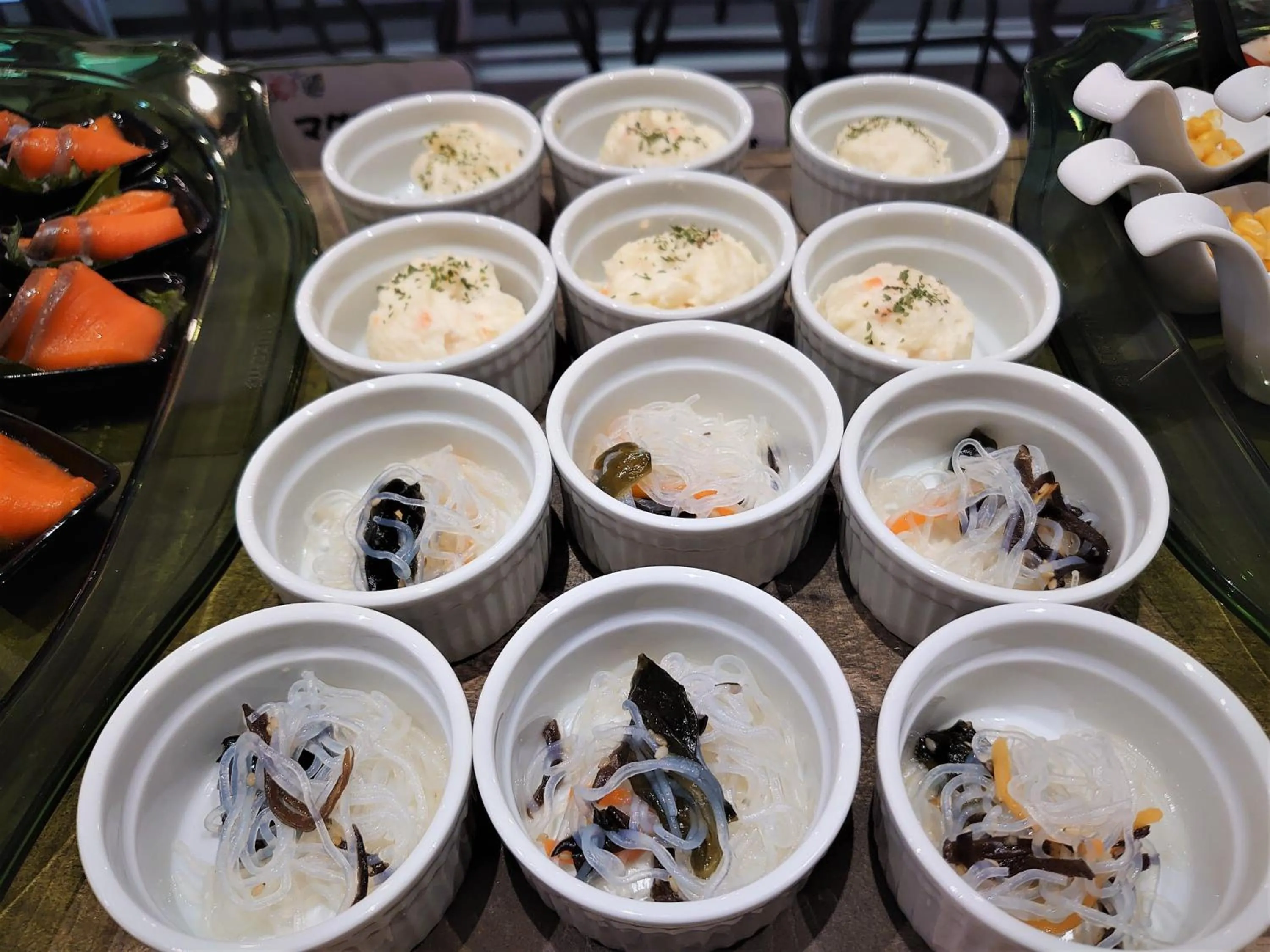 Buffet breakfast in Green Rich Hotel Miyazaki Tachibandori 2 (Artificial hot spring Futamata Yunohana)