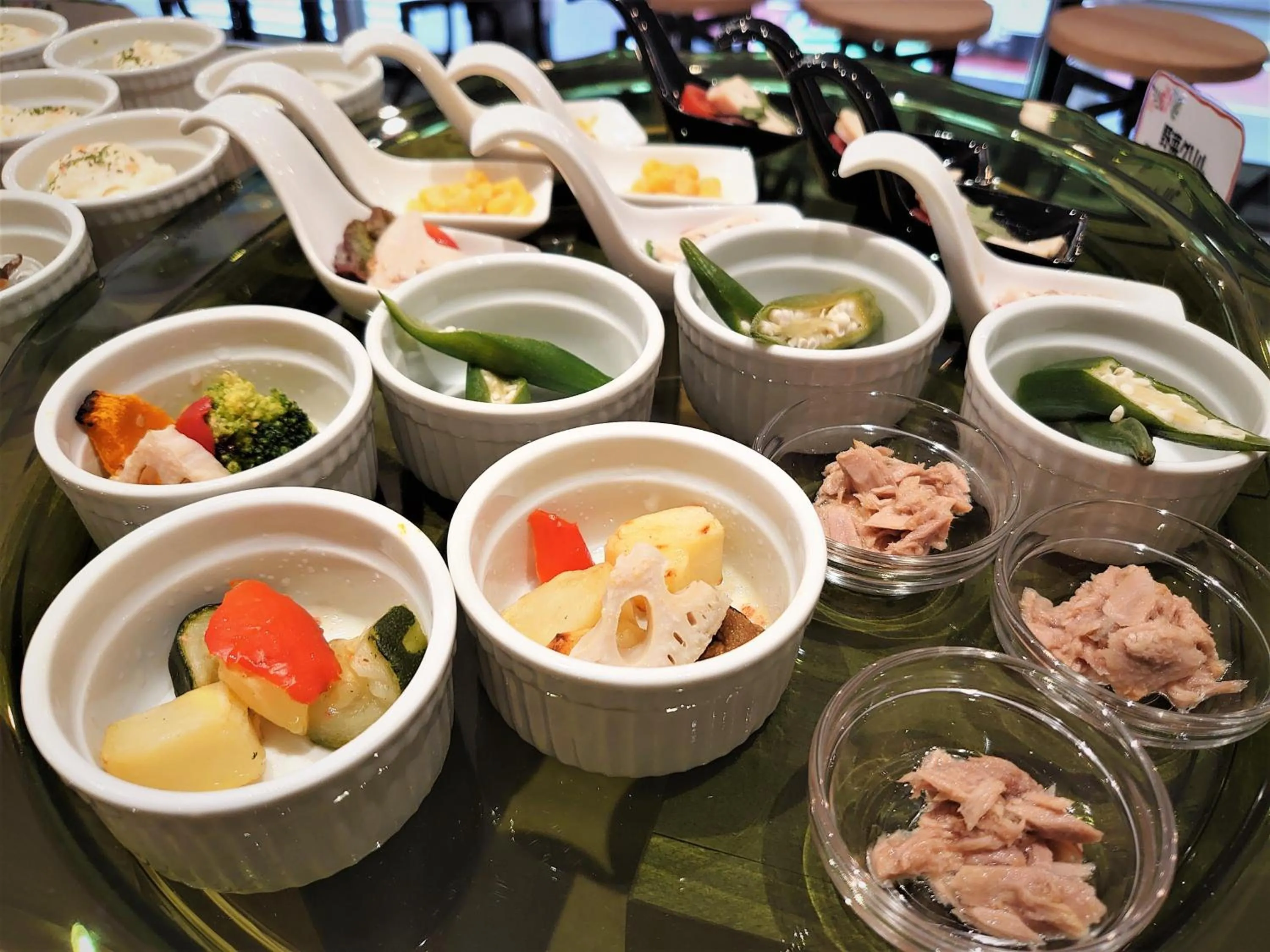 Buffet breakfast in Green Rich Hotel Miyazaki Tachibandori 2 (Artificial hot spring Futamata Yunohana)