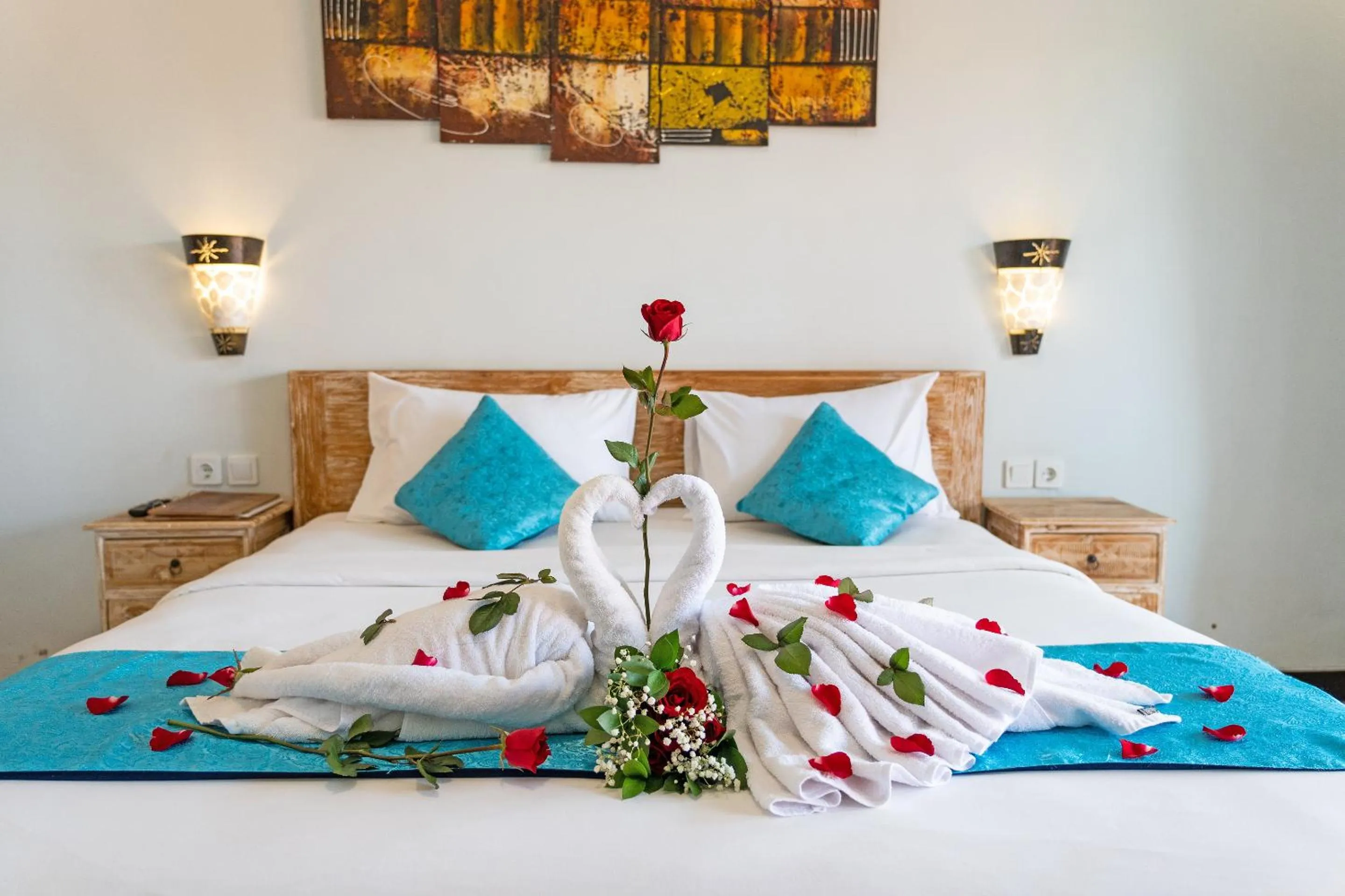 Bedroom, Bed in La Sari Village