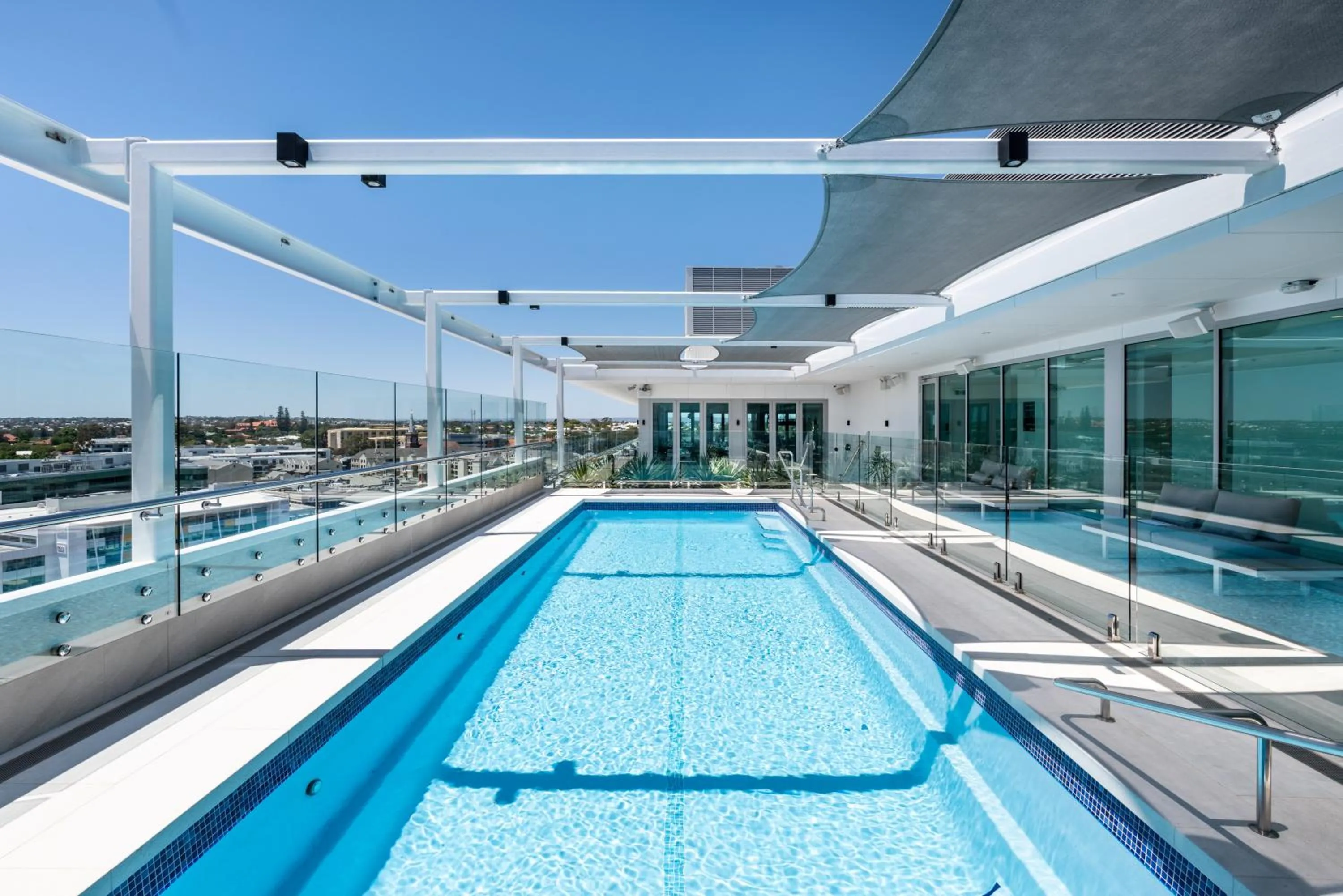 Pool view in Vibe Hotel Subiaco Perth