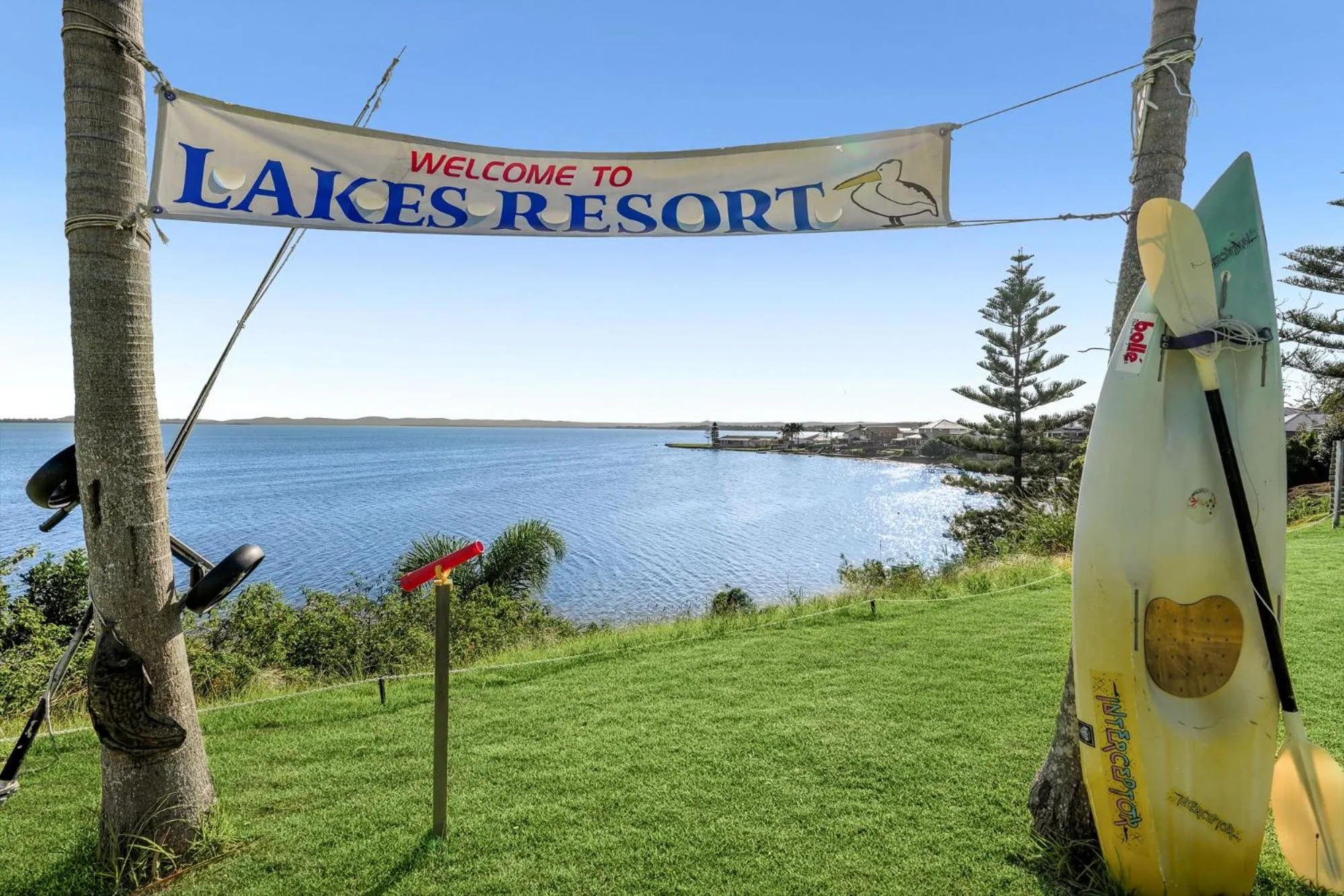 Property logo or sign in Lakes Resort Toukley
