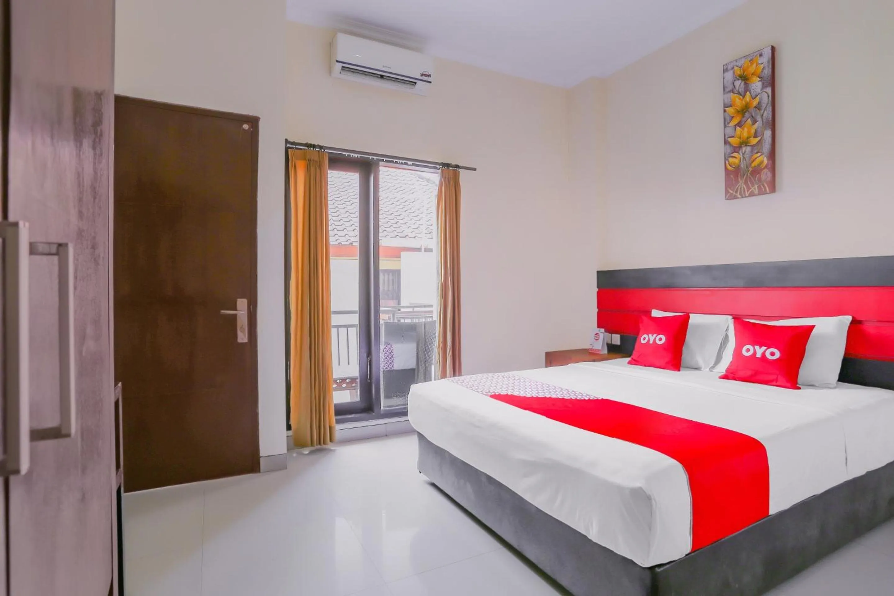 Bedroom, Bed in Hotel O Ari Beach Inn