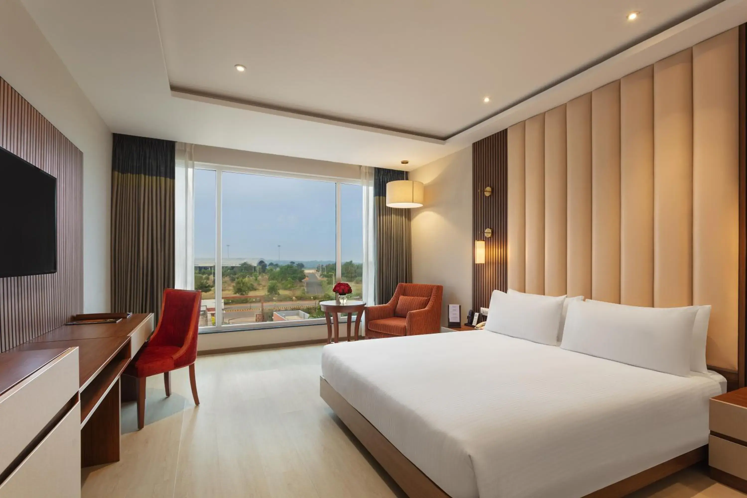 View (from property/room), Bed in Fortune Park Airport Road, Hubballi - Member ITC Hotels' Group View (from property/room), Bed in Fortune Park Airport Road, Hubballi - Member ITC Hotels' Group