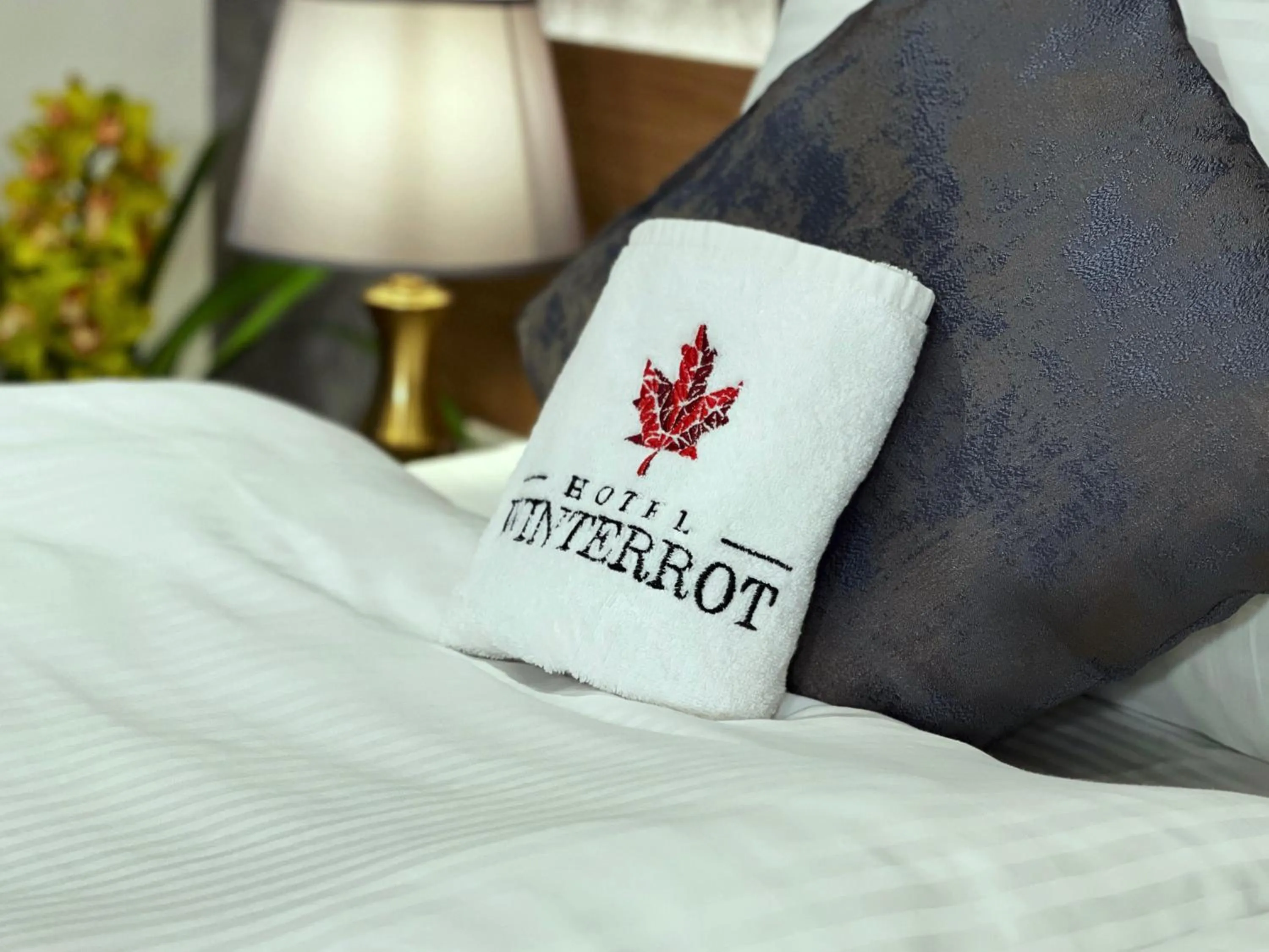 Property logo or sign, Bed in Design Hotel Winterrot