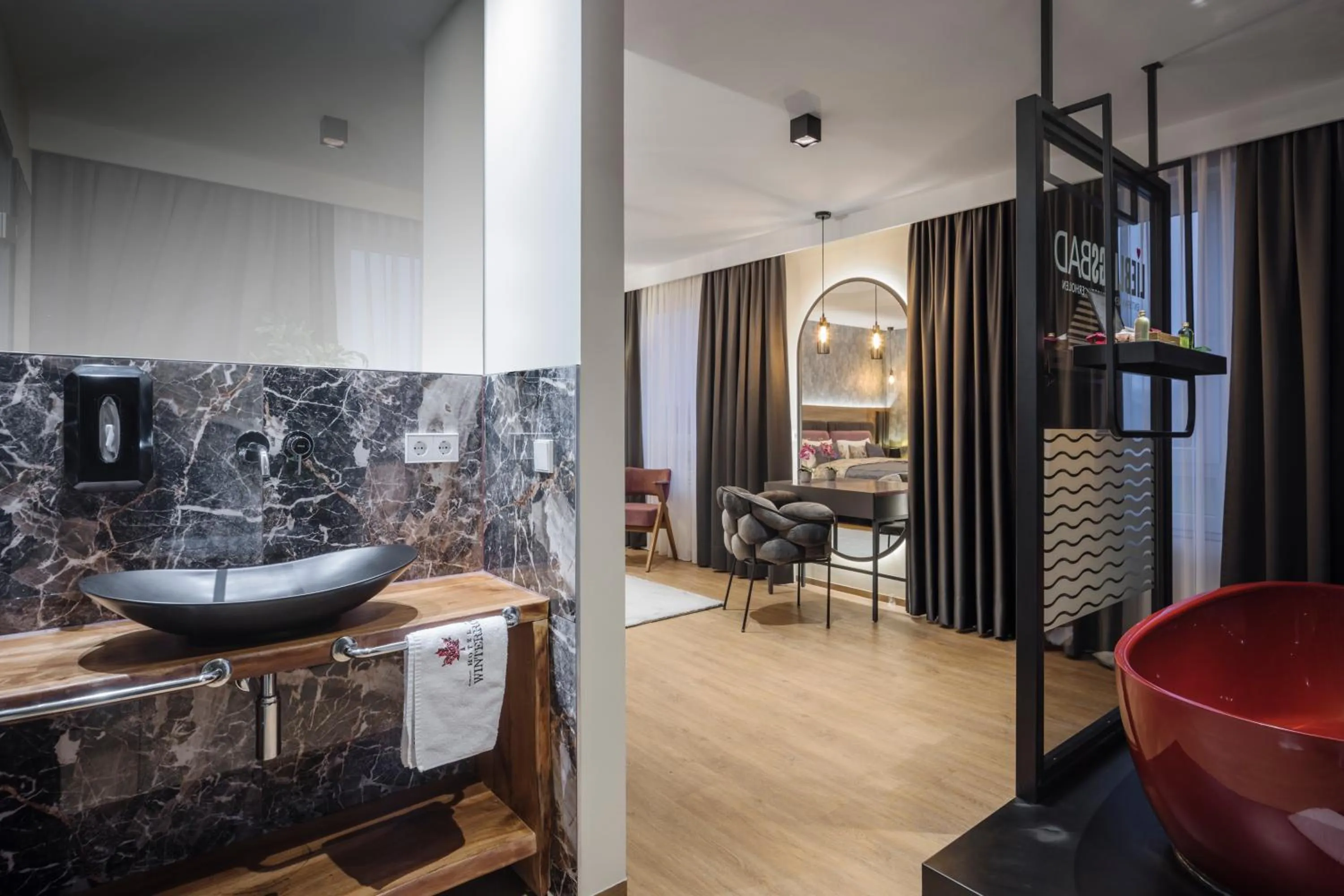 Photo of the whole room in Design Hotel Winterrot