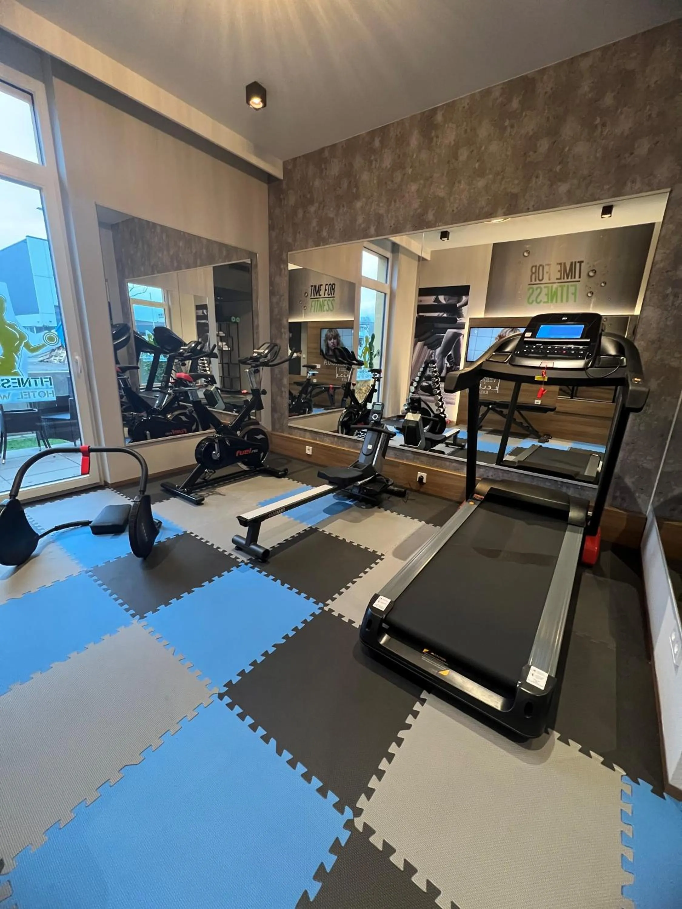 Fitness centre/facilities in Design Hotel Winterrot