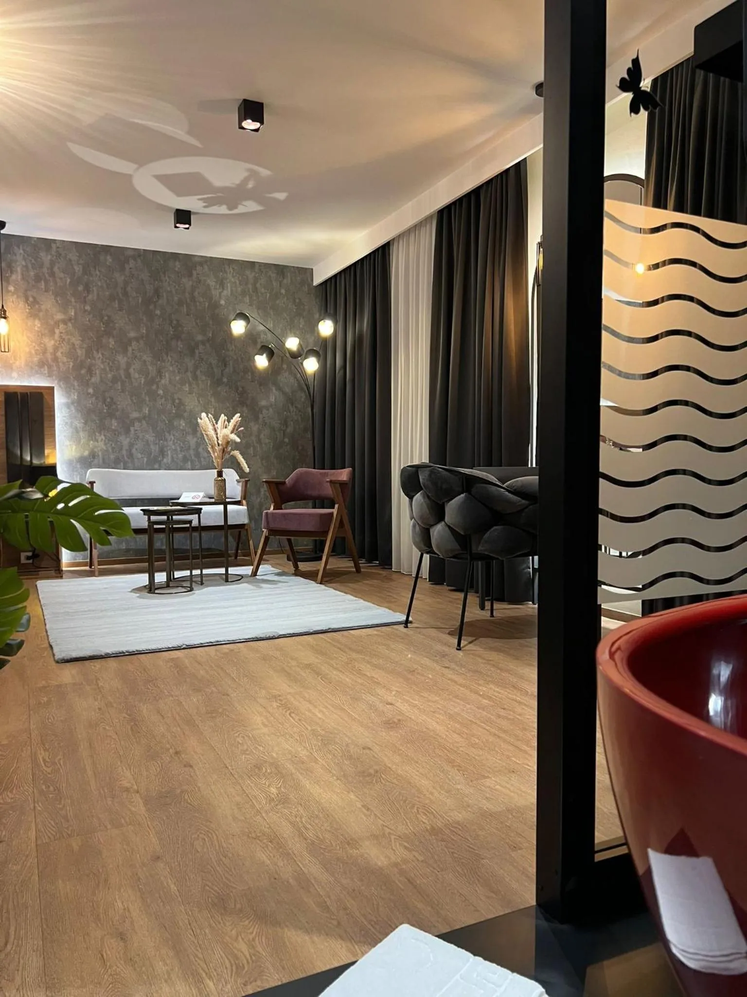 Seating area in Design Hotel Winterrot