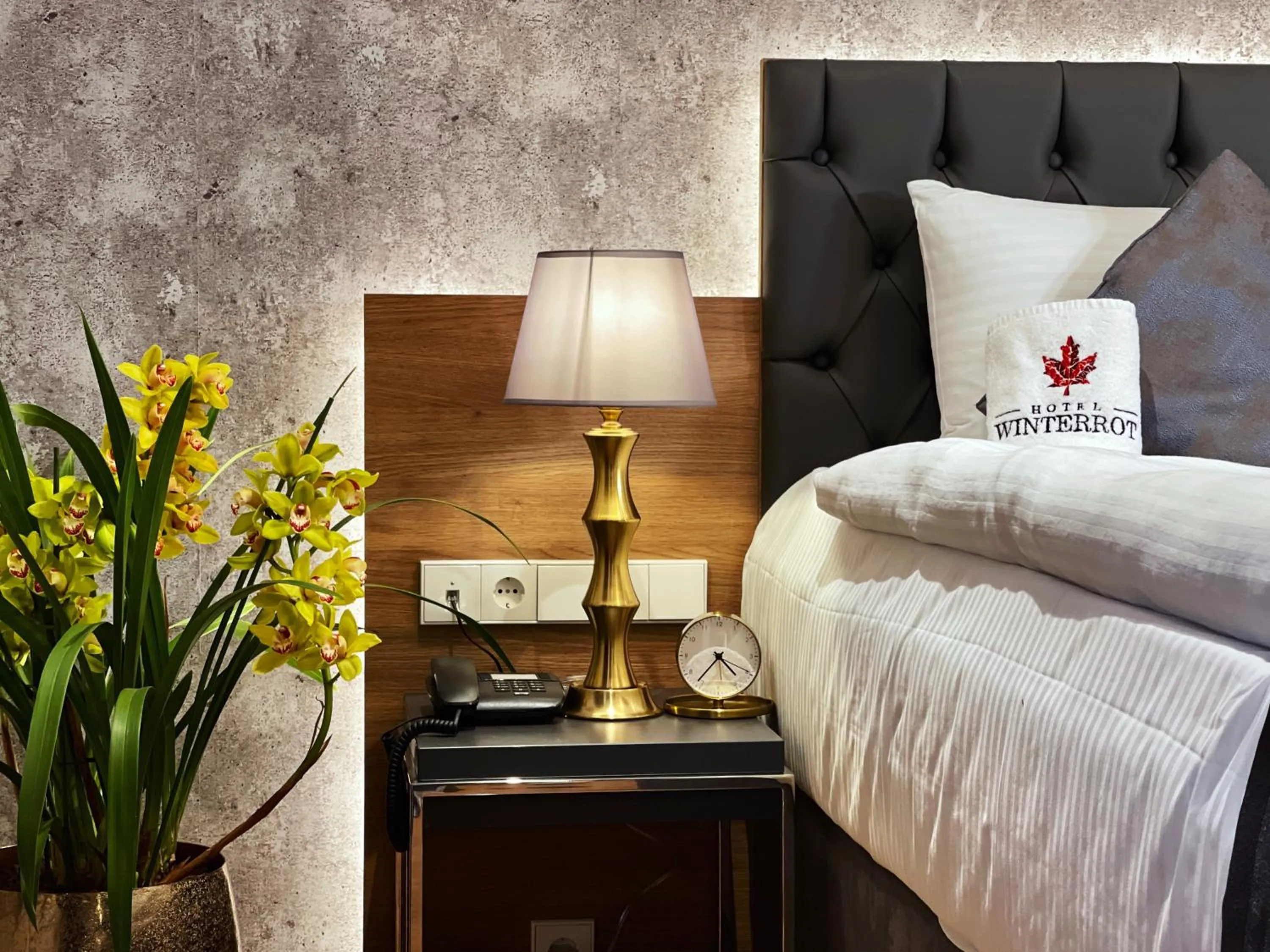 Photo of the whole room, Bed in Design Hotel Winterrot