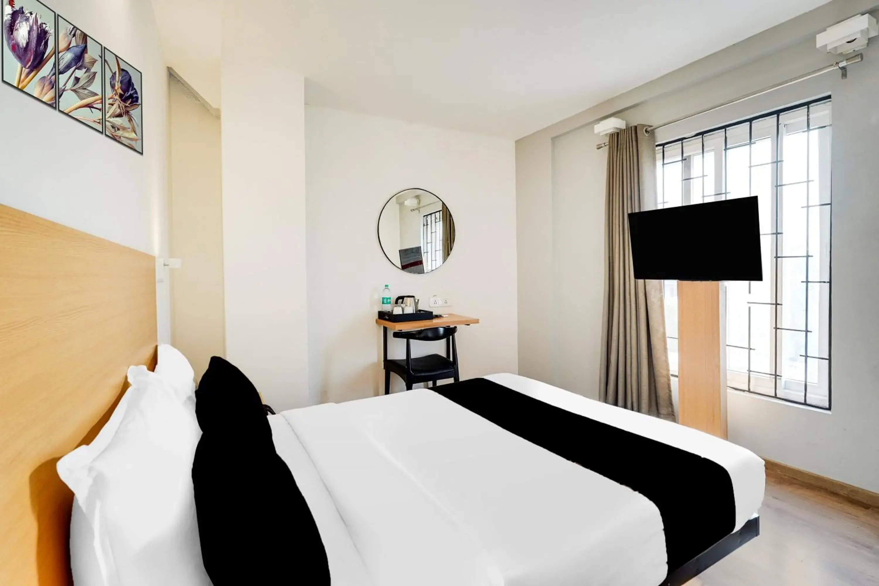 Bedroom, Bed in Super Townhouse BTM Layout Near Madiwala Lake Formerly Q Rooms Bedroom, Bed in Super Townhouse BTM Layout Near Madiwala Lake Formerly Q Rooms