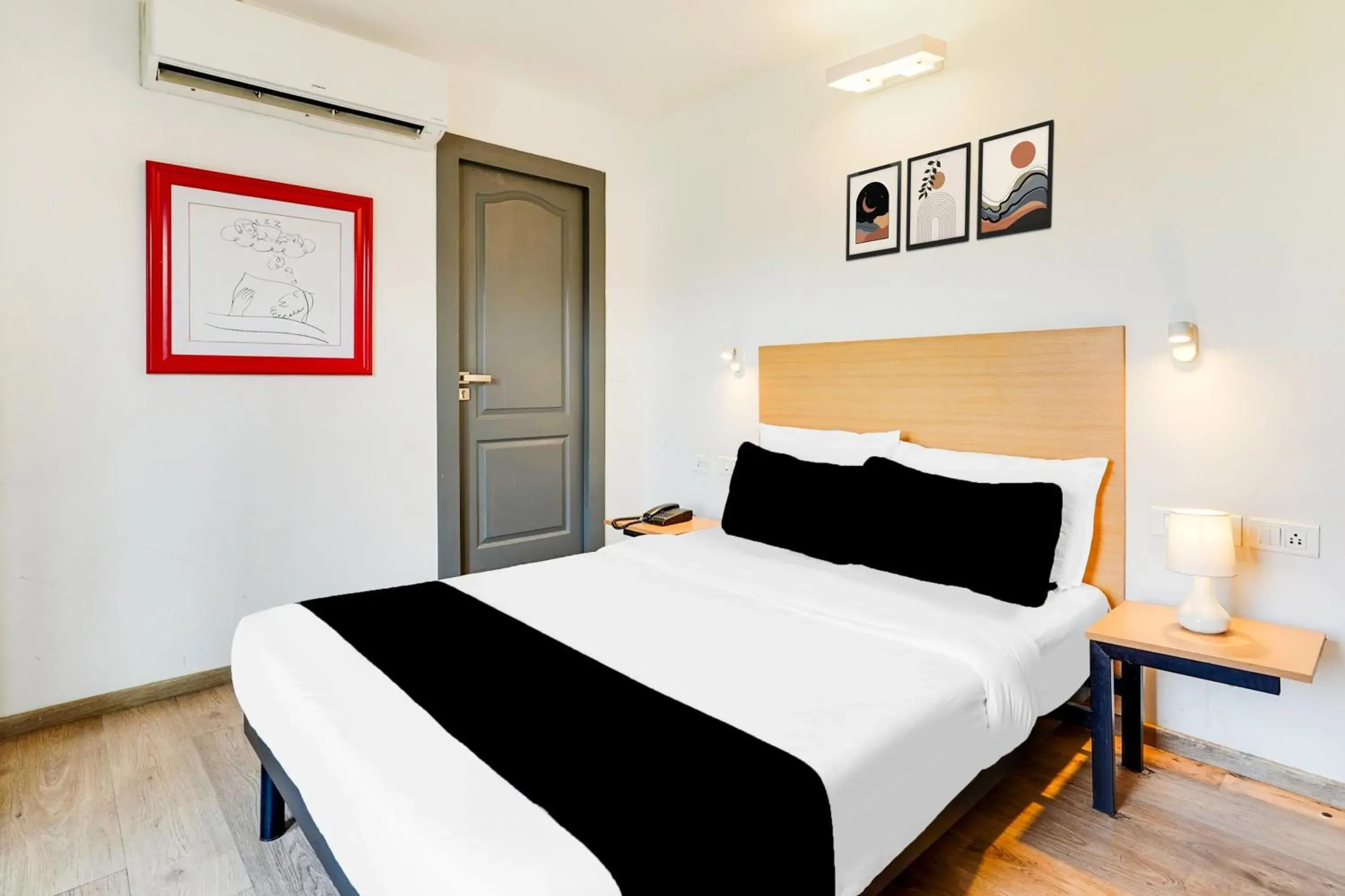 Bedroom, Bed in Super Townhouse BTM Layout Near Madiwala Lake Formerly Q Rooms Bedroom, Bed in Super Townhouse BTM Layout Near Madiwala Lake Formerly Q Rooms