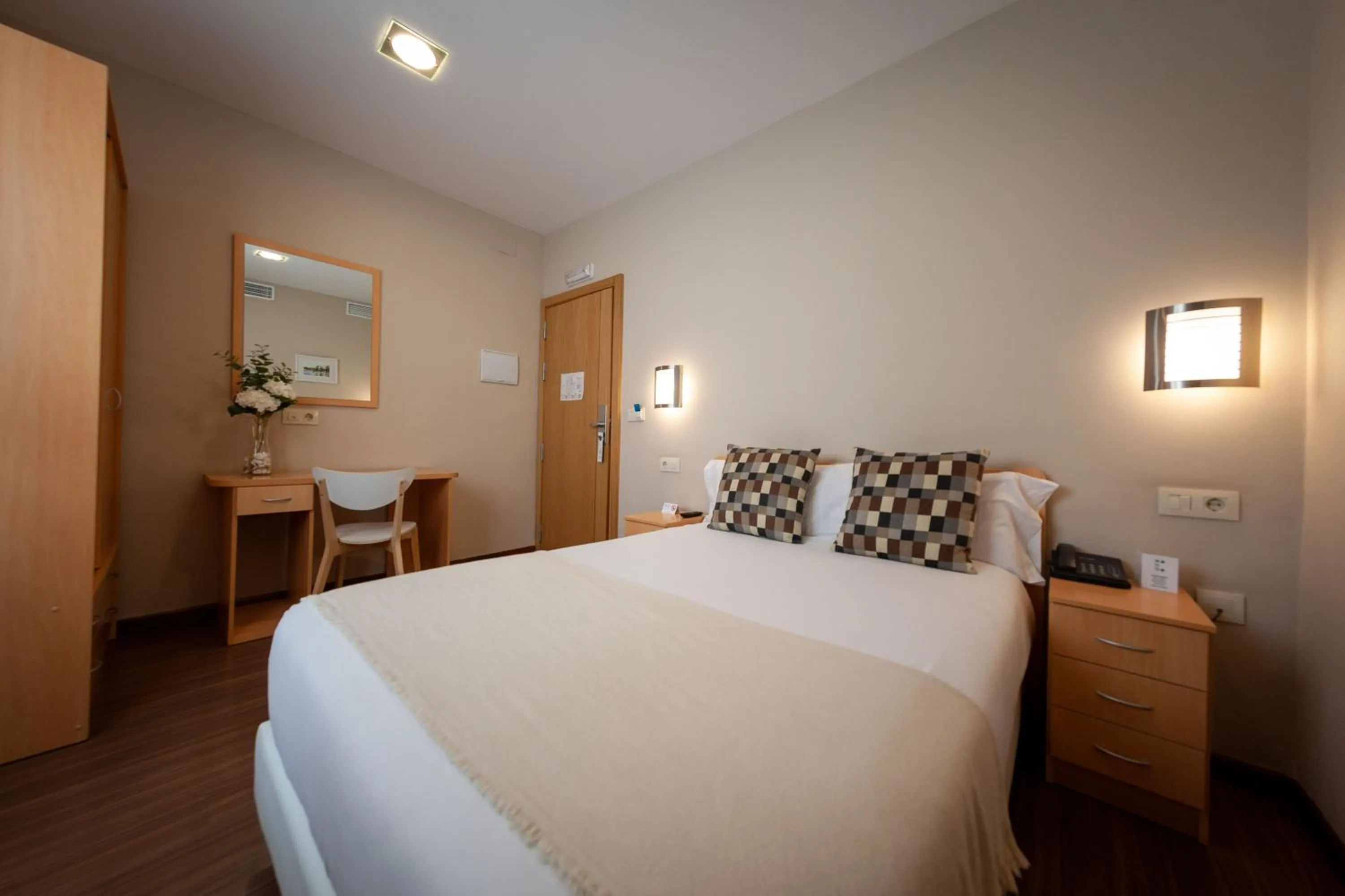 Decorative detail, Bed in Vettonia Hotel