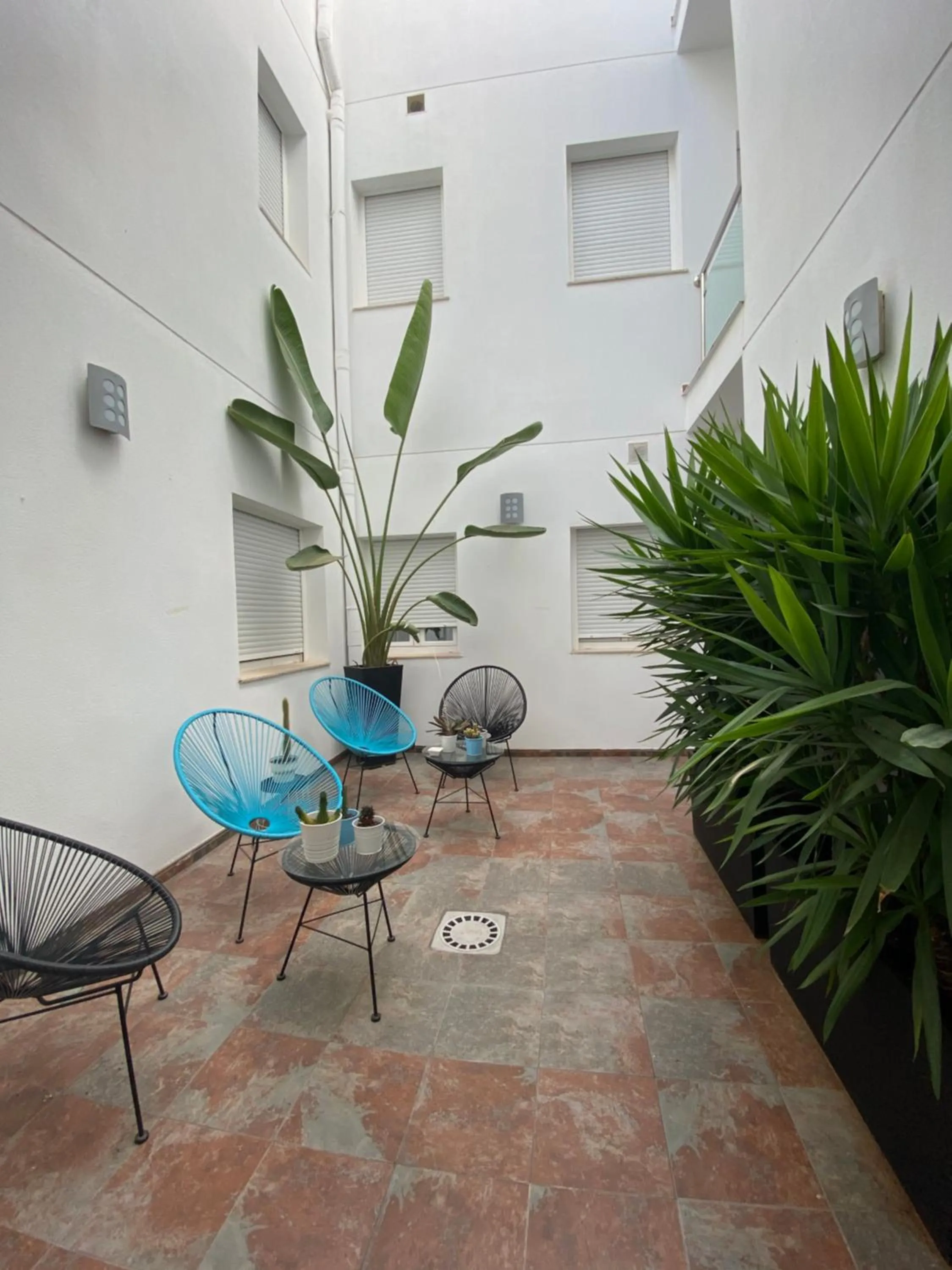 Patio in Vettonia Hotel