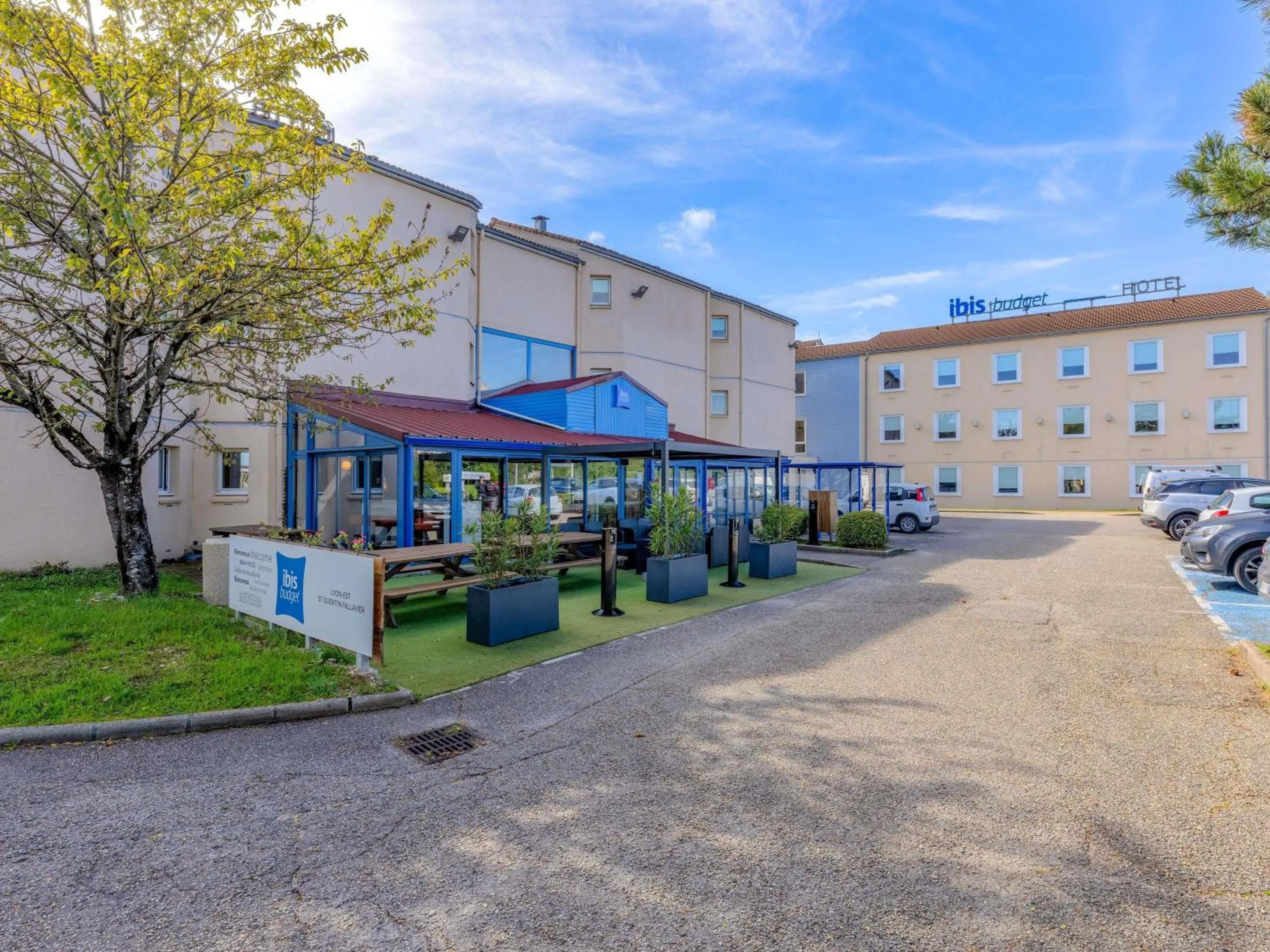 Property building in Ibis Budget Lyon Est Saint Quentin Fallavier
