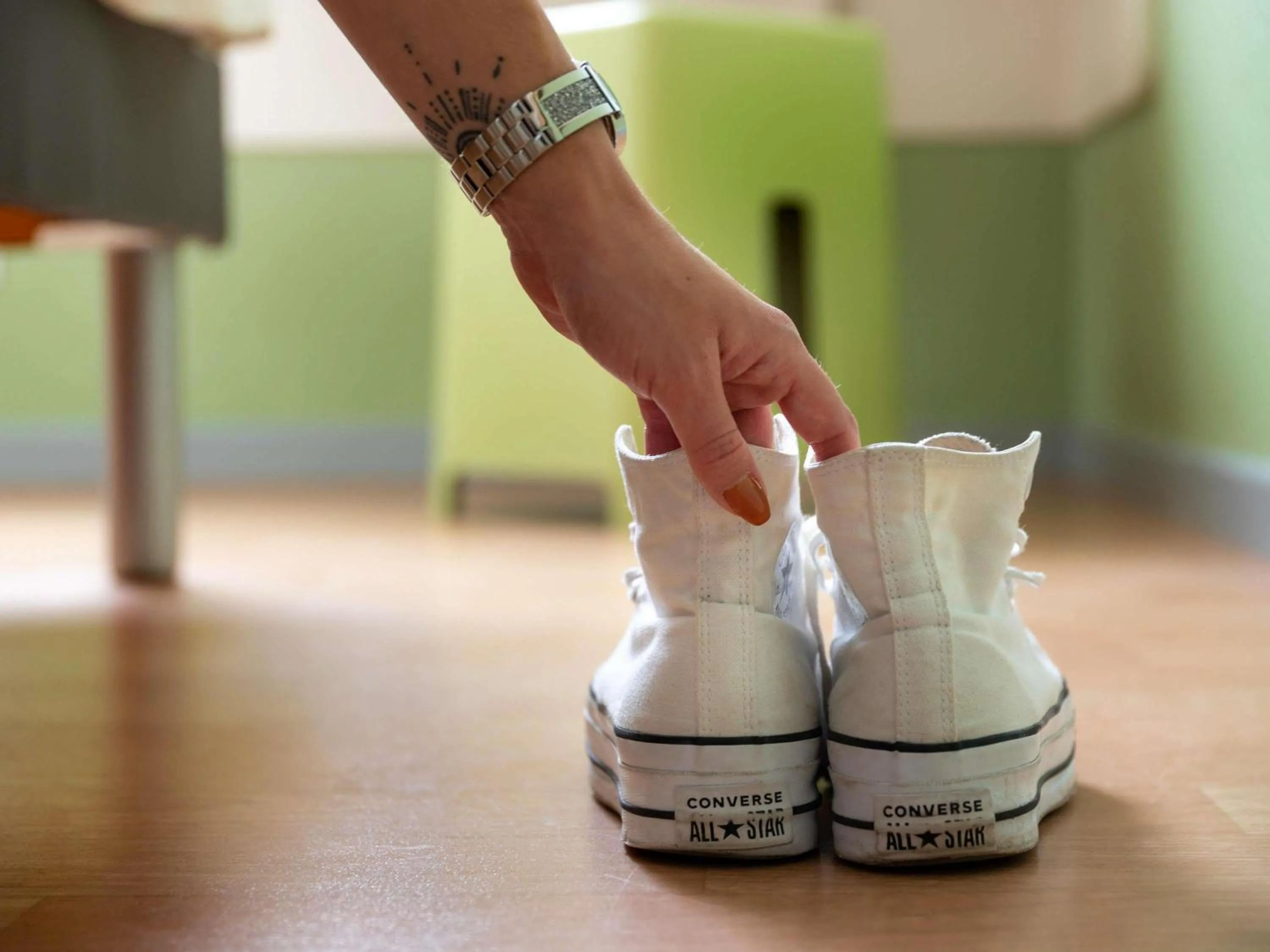 Bedroom in Ibis Budget Lyon Est Saint Quentin Fallavier