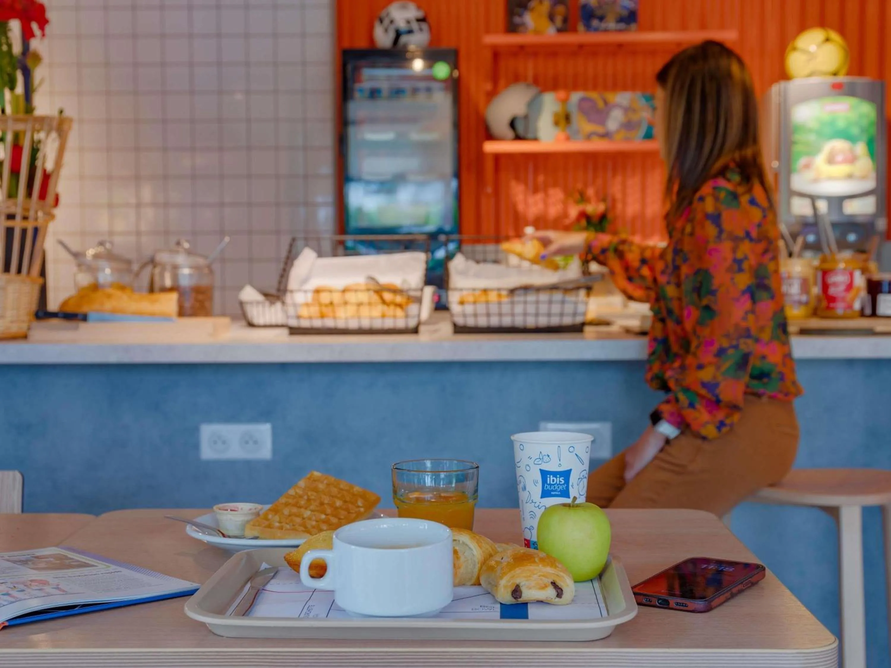 Breakfast in Ibis Budget Lyon Est Saint Quentin Fallavier