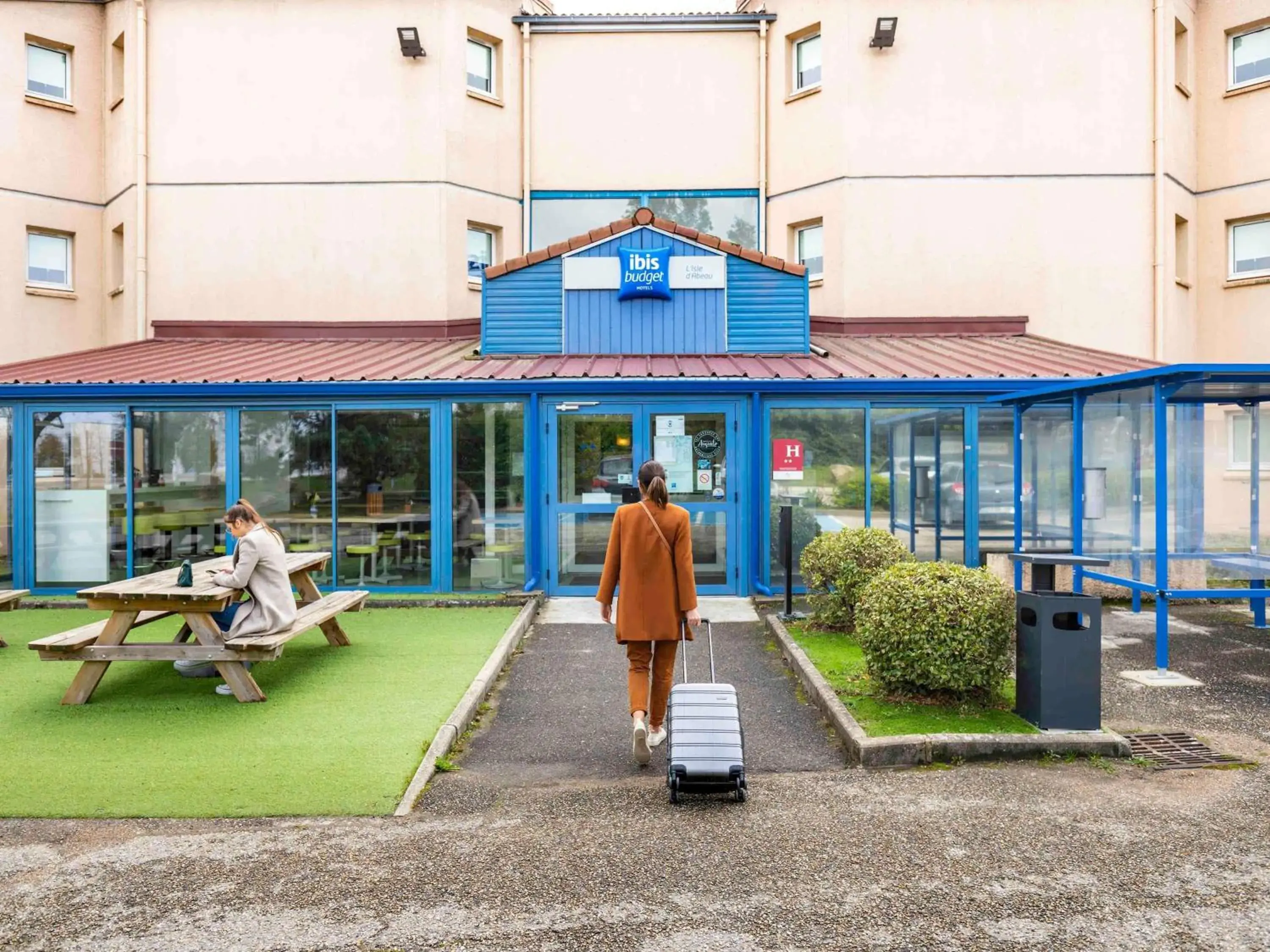 Property building in Ibis Budget Lyon Est Saint Quentin Fallavier Property building in Ibis Budget Lyon Est Saint Quentin Fallavier