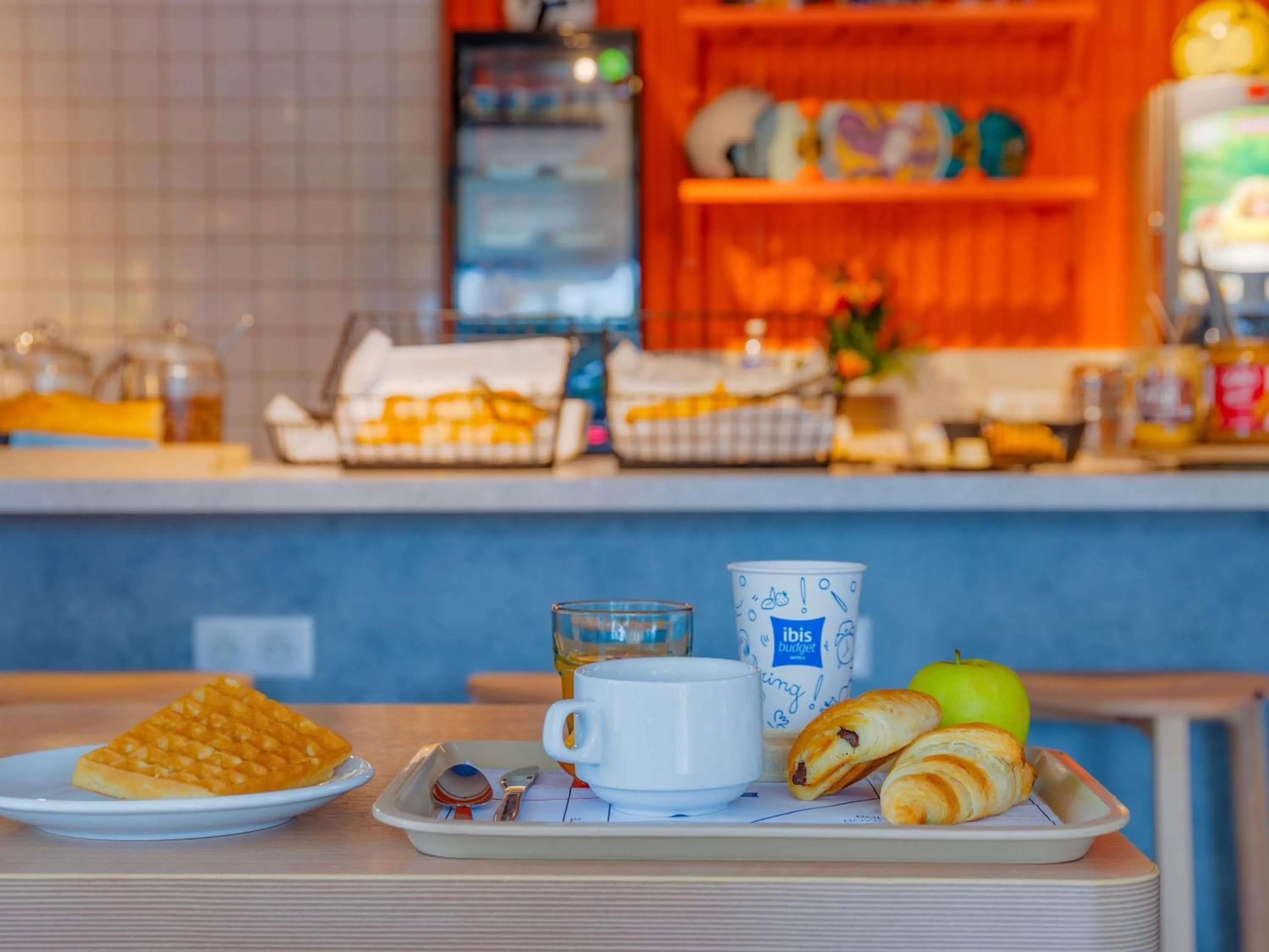 Breakfast in Ibis Budget Lyon Est Saint Quentin Fallavier