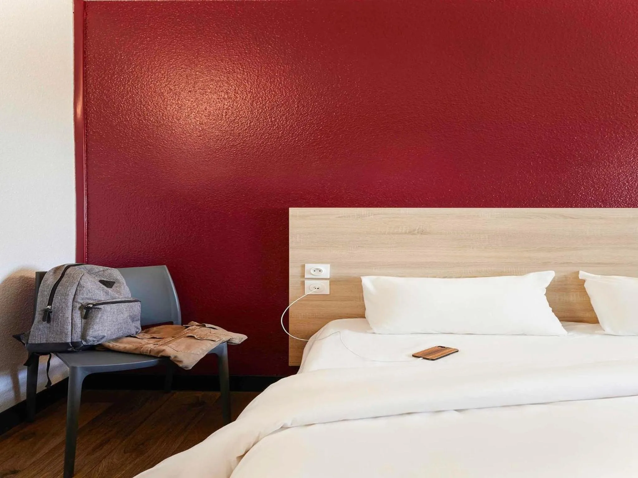 Bed in hotelF1 Lyon Solaize