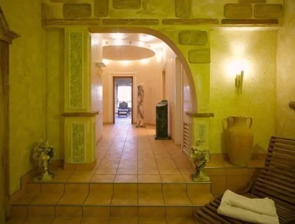 Decorative detail in Hotel Schoch