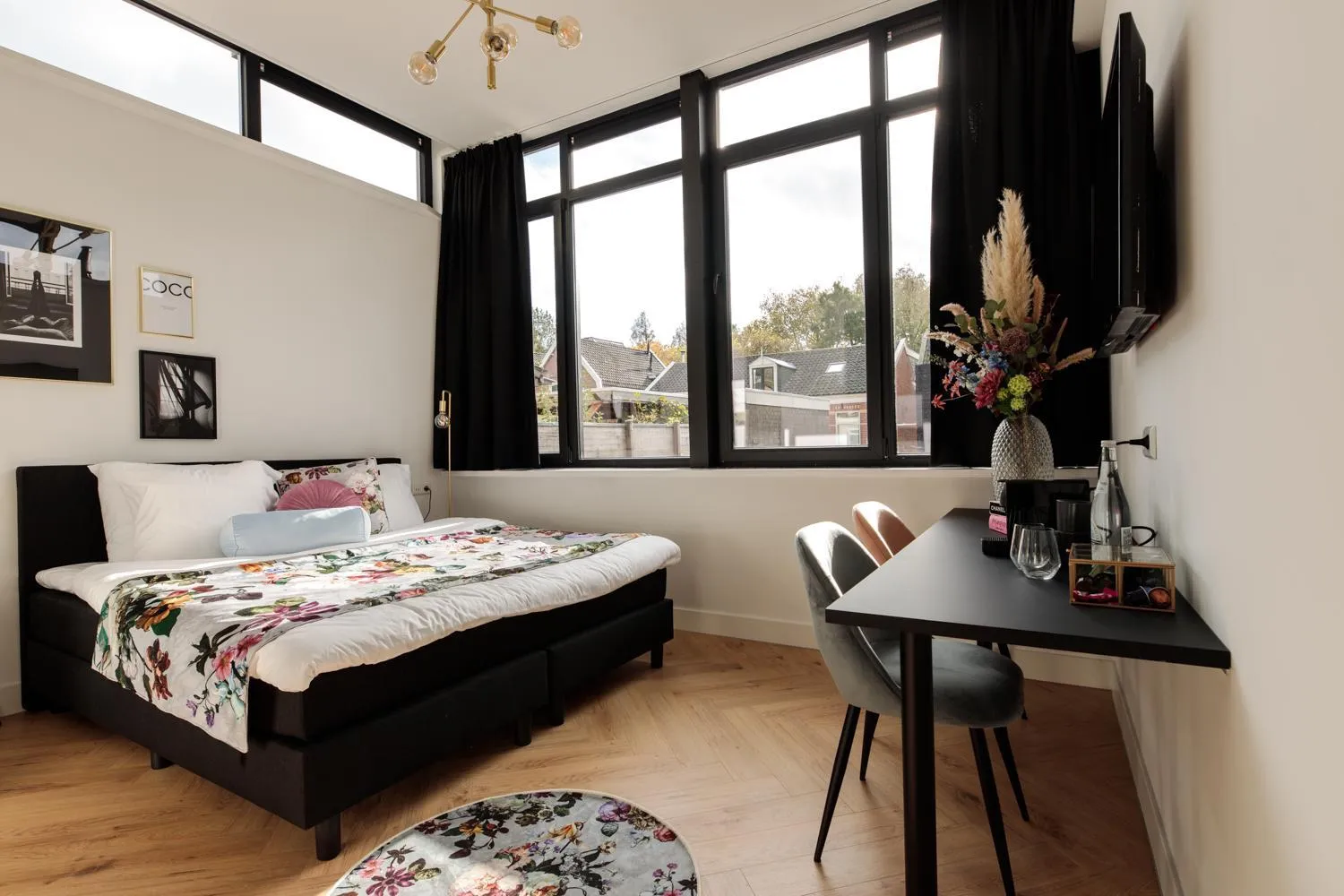 Bed in Boutique Hotel 43 Zaandam-Amsterdam