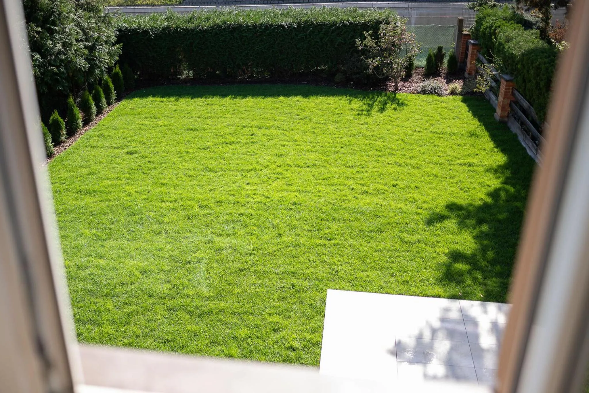 Garden view in Apartsee Wellness Plzeň