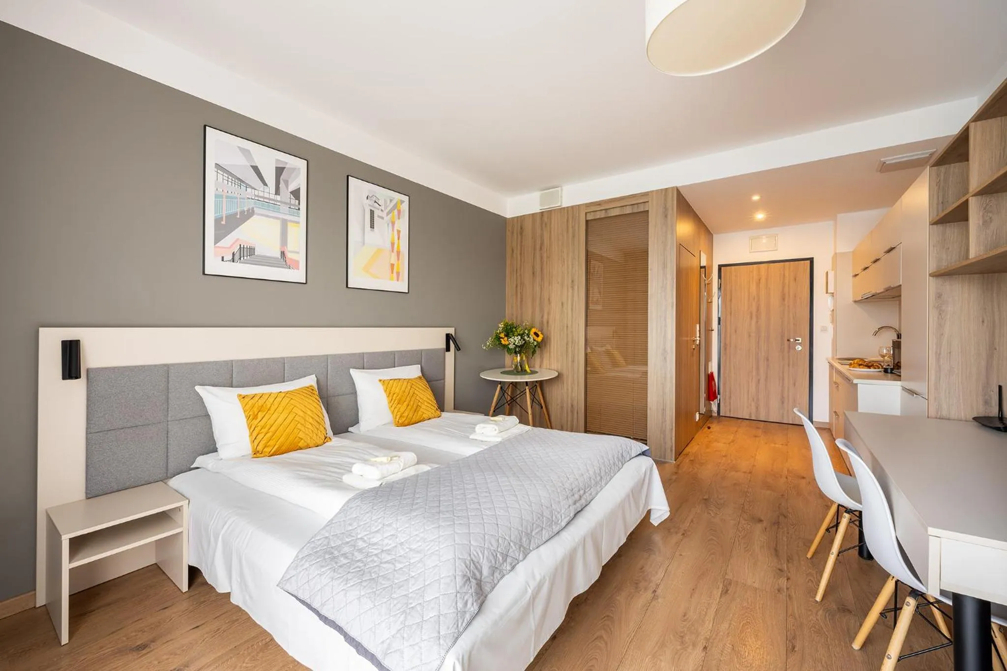 Photo of the whole room, Bed in Aparthotel City Break Wolska