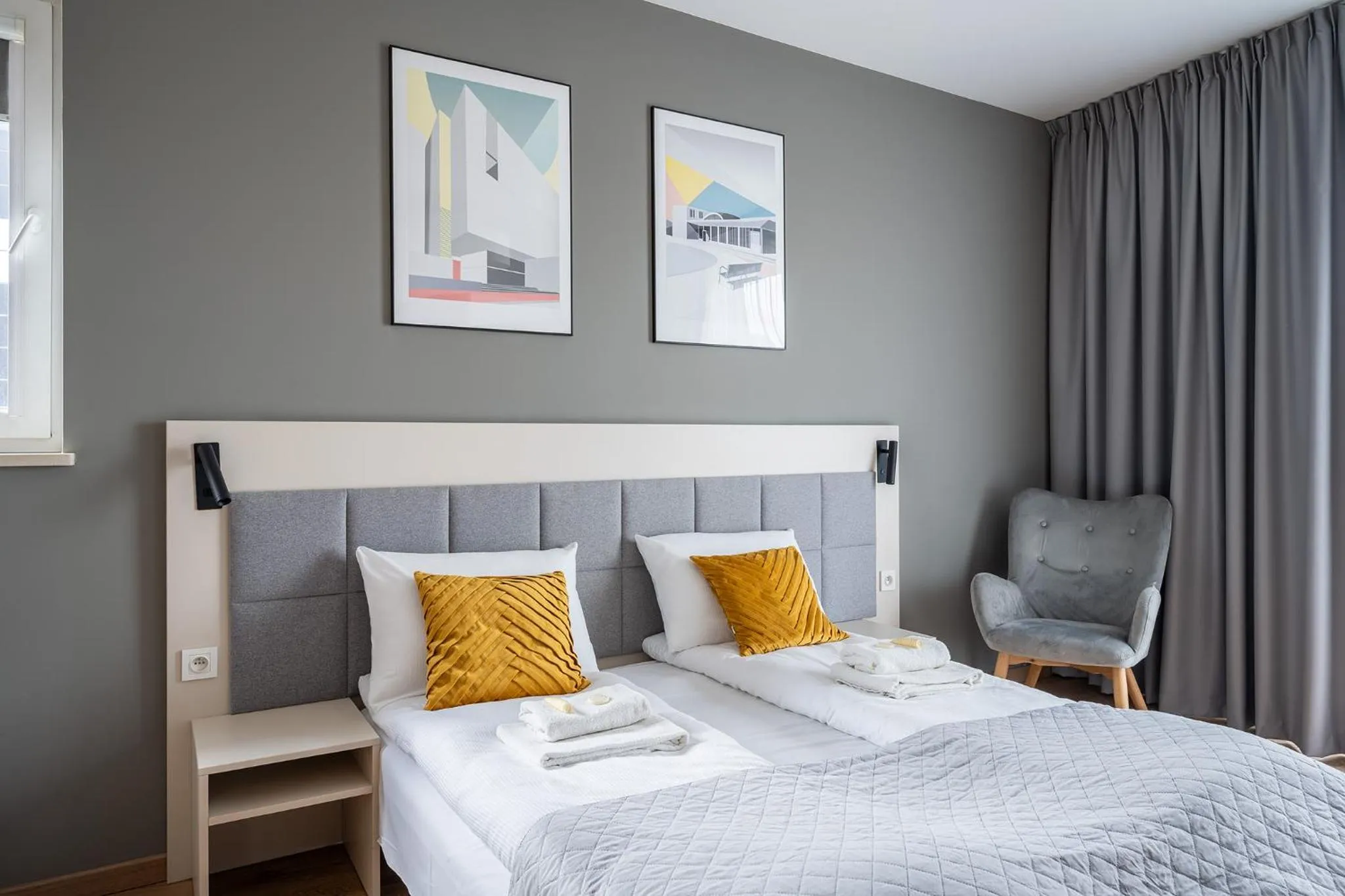 Bed in Aparthotel City Break Wolska