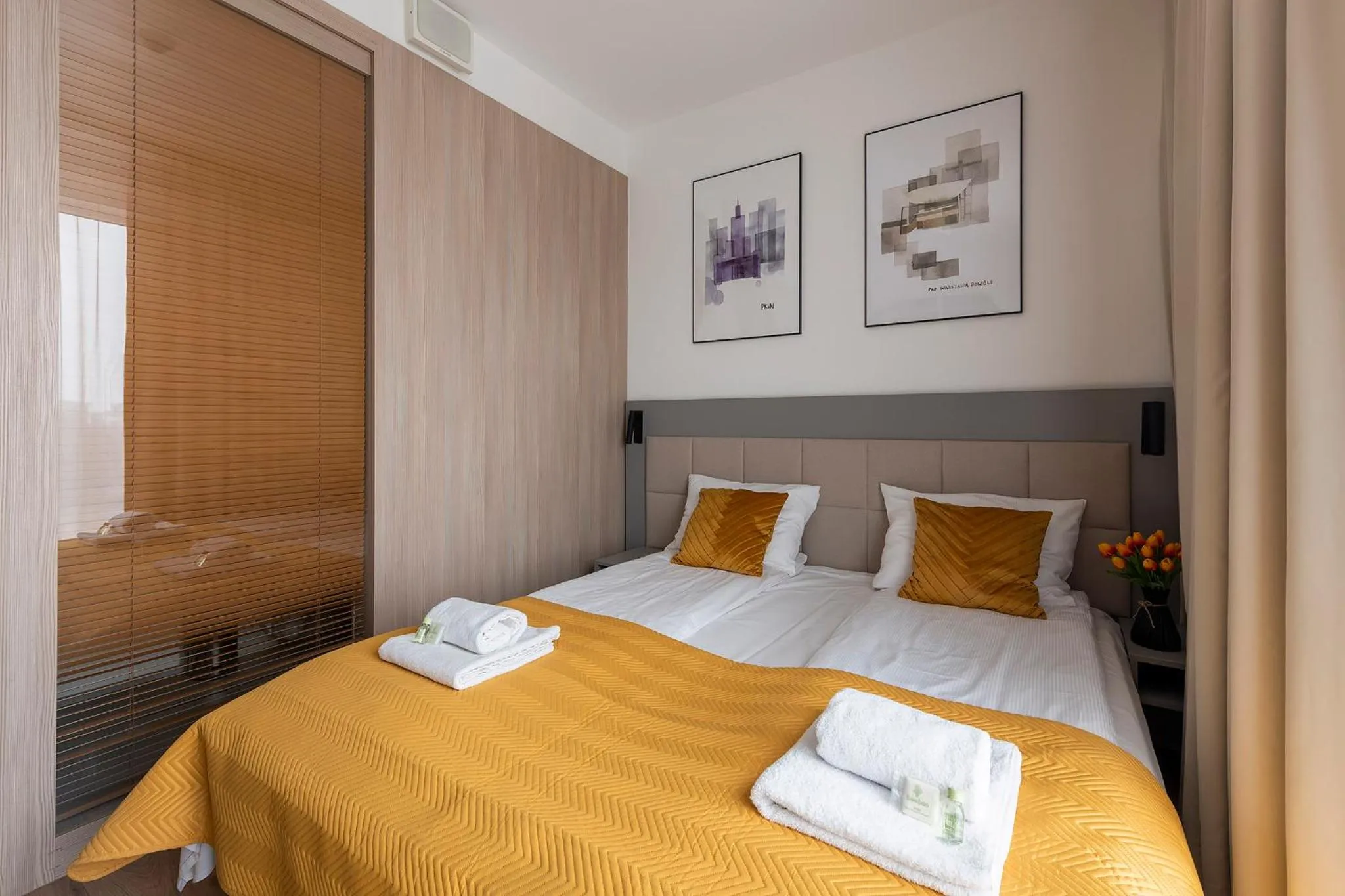 Bed in Aparthotel City Break Wolska