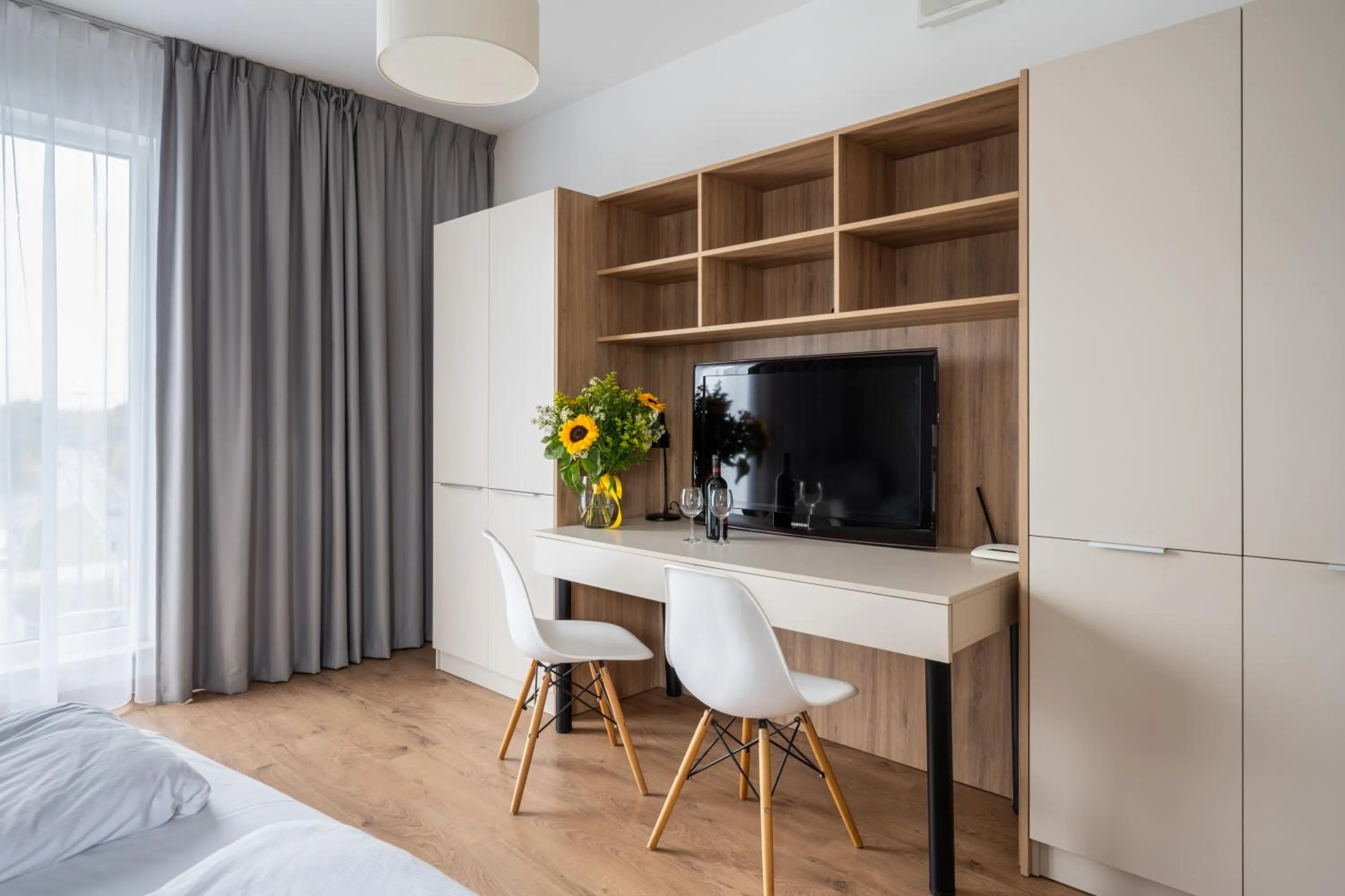 TV and multimedia, Bed in Aparthotel City Break Wolska