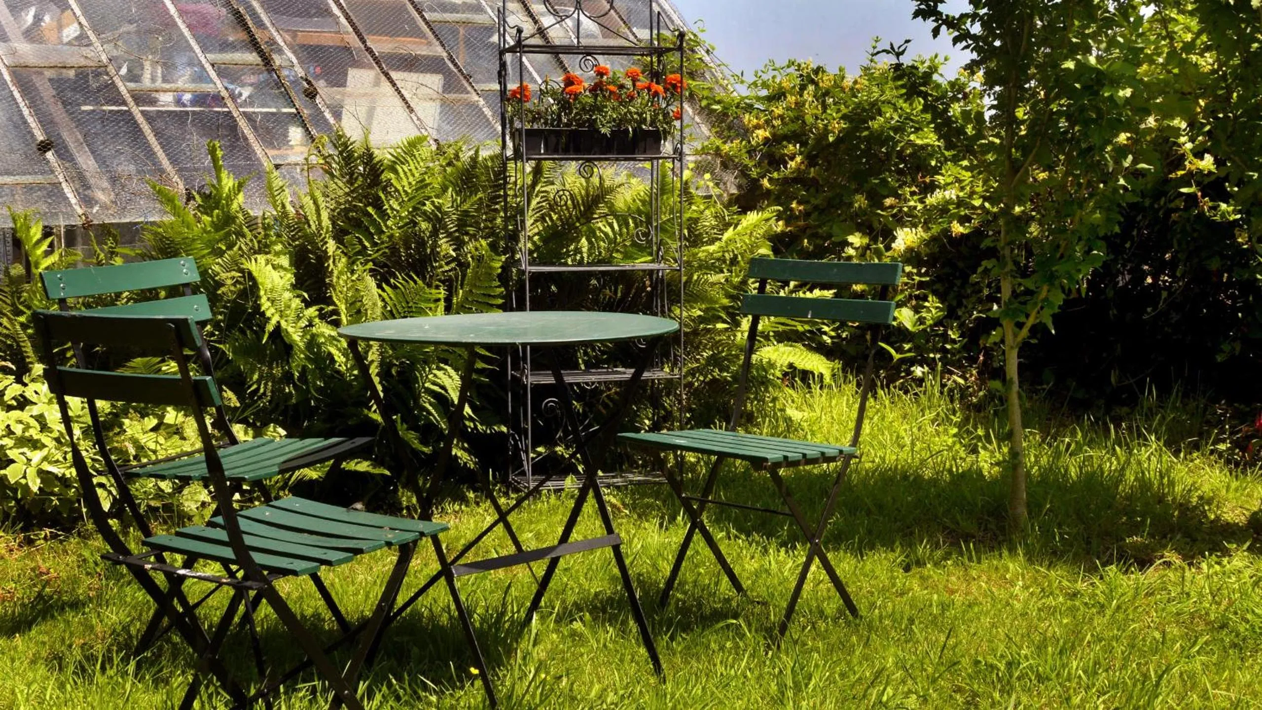 Garden in Entre Terre et Estuaire & Spa