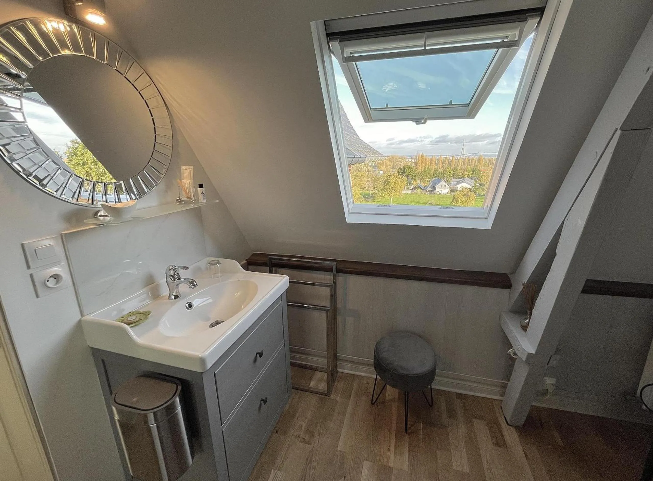 Bathroom in Entre Terre et Estuaire & Spa